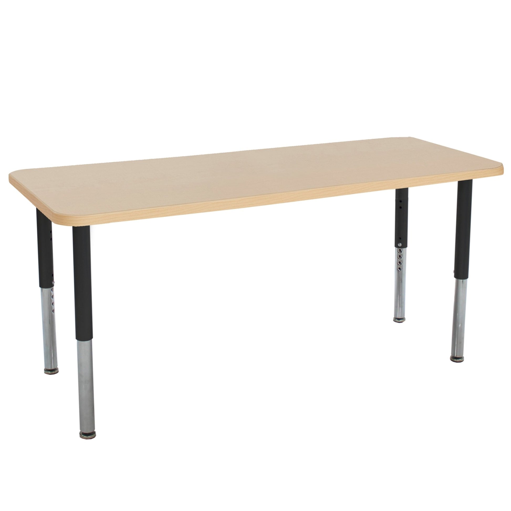 FDP 24" x 72" Rectangle La Madera Activity Table with Adjustable Super Legs (FDP - 13124 - XX) - SchoolOutlet