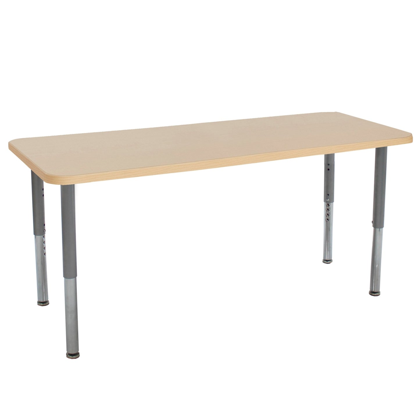 FDP 24" x 72" Rectangle La Madera Activity Table with Adjustable Super Legs (FDP - 13124 - XX) - SchoolOutlet
