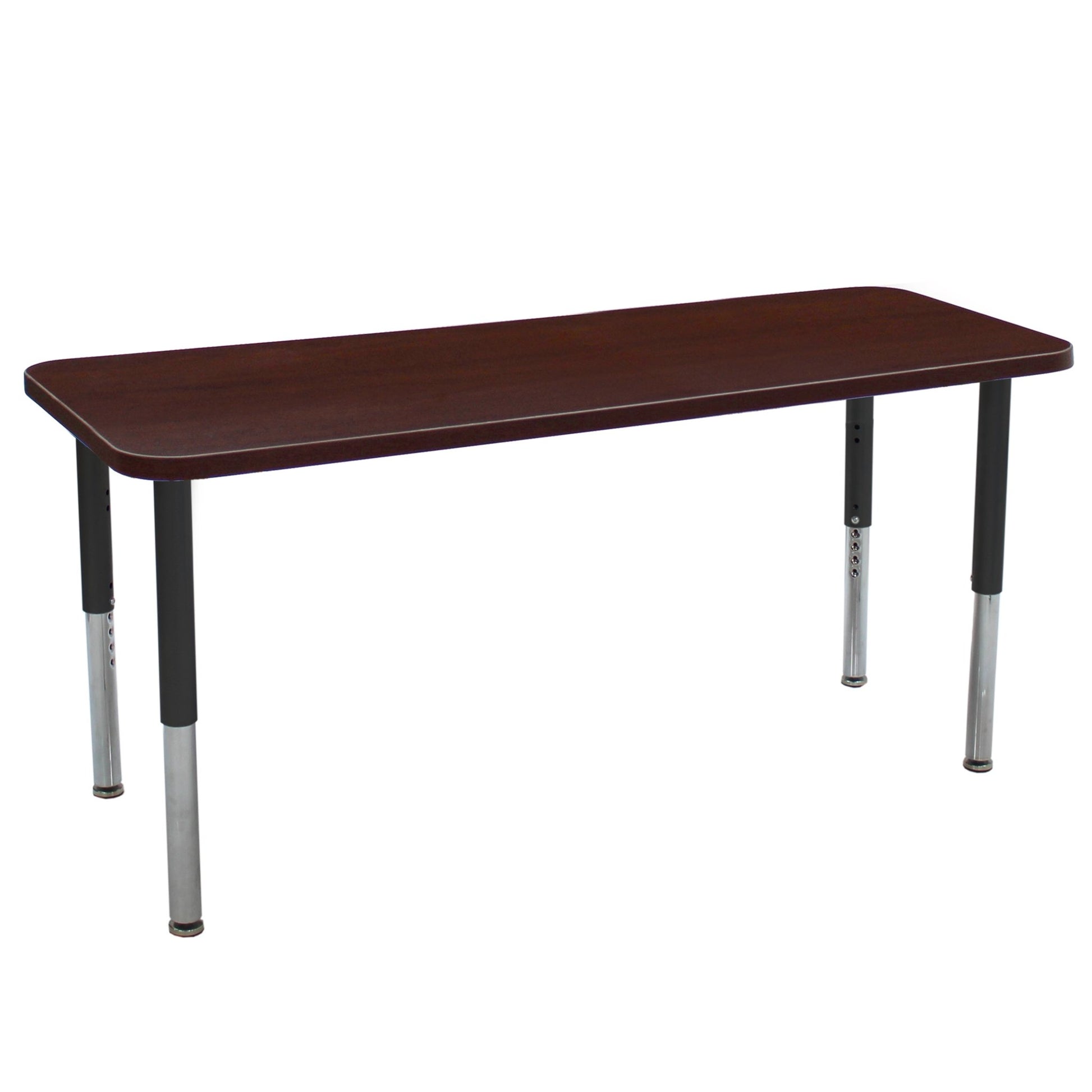 FDP 24" x 72" Rectangle La Madera Activity Table with Adjustable Super Legs (FDP - 13124 - XX) - SchoolOutlet