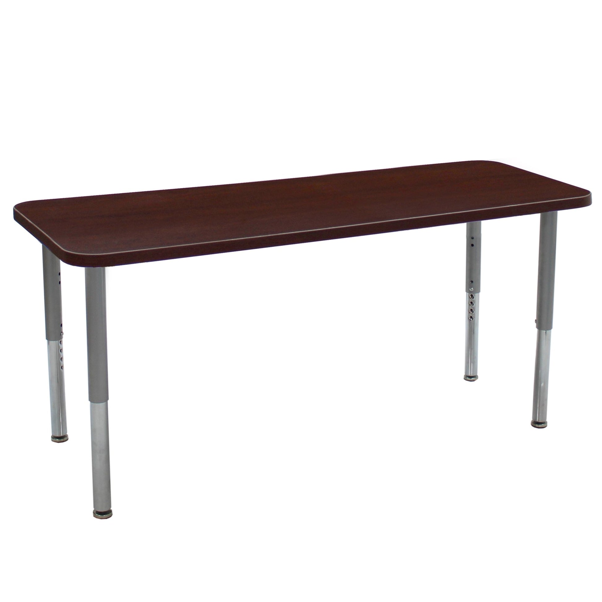 FDP 24" x 72" Rectangle La Madera Activity Table with Adjustable Super Legs (FDP - 13124 - XX) - SchoolOutlet