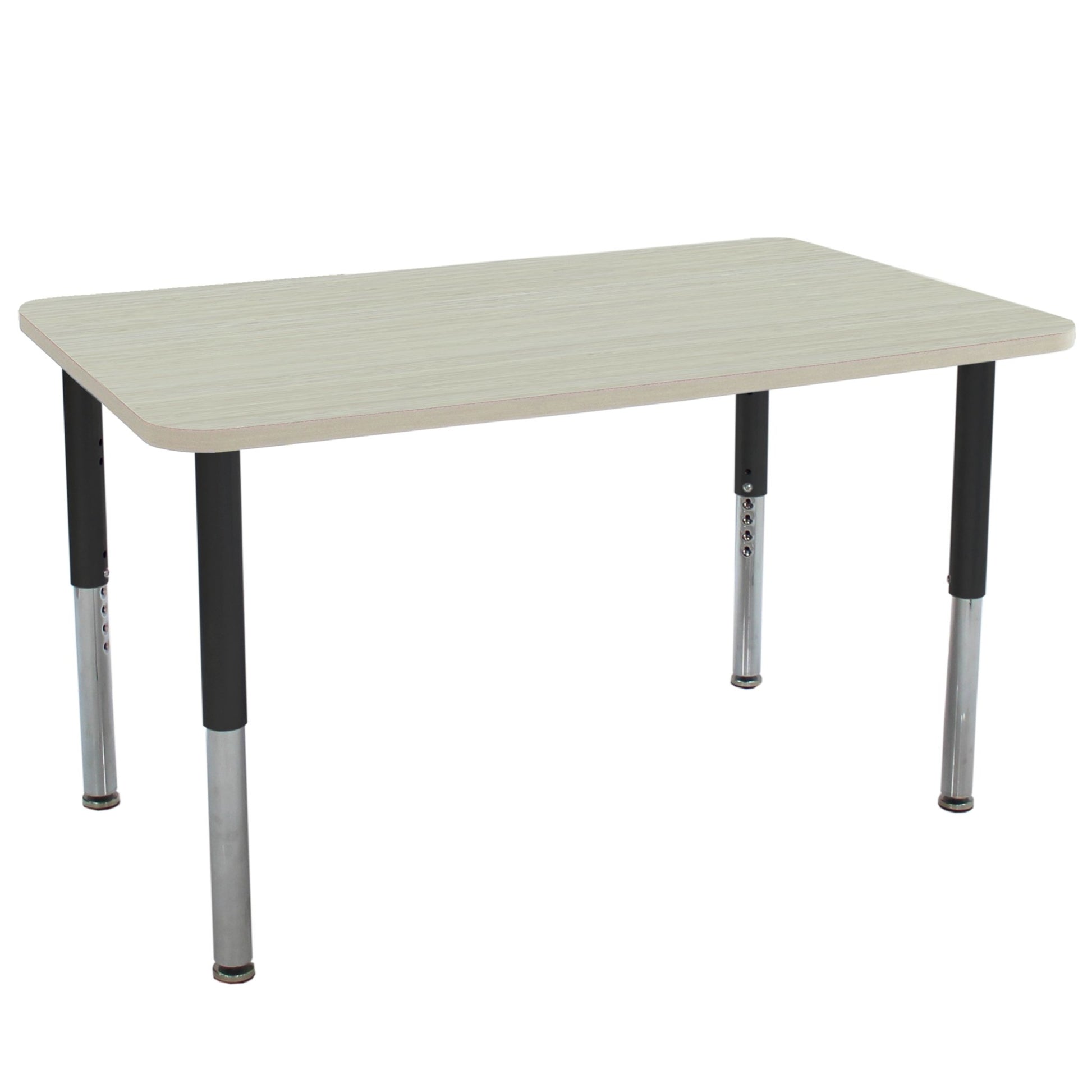 FDP 30" x 48" Rectangle La Madera Activity Table with Adjustable Super Legs (FDP - 13125 - XX) - SchoolOutlet