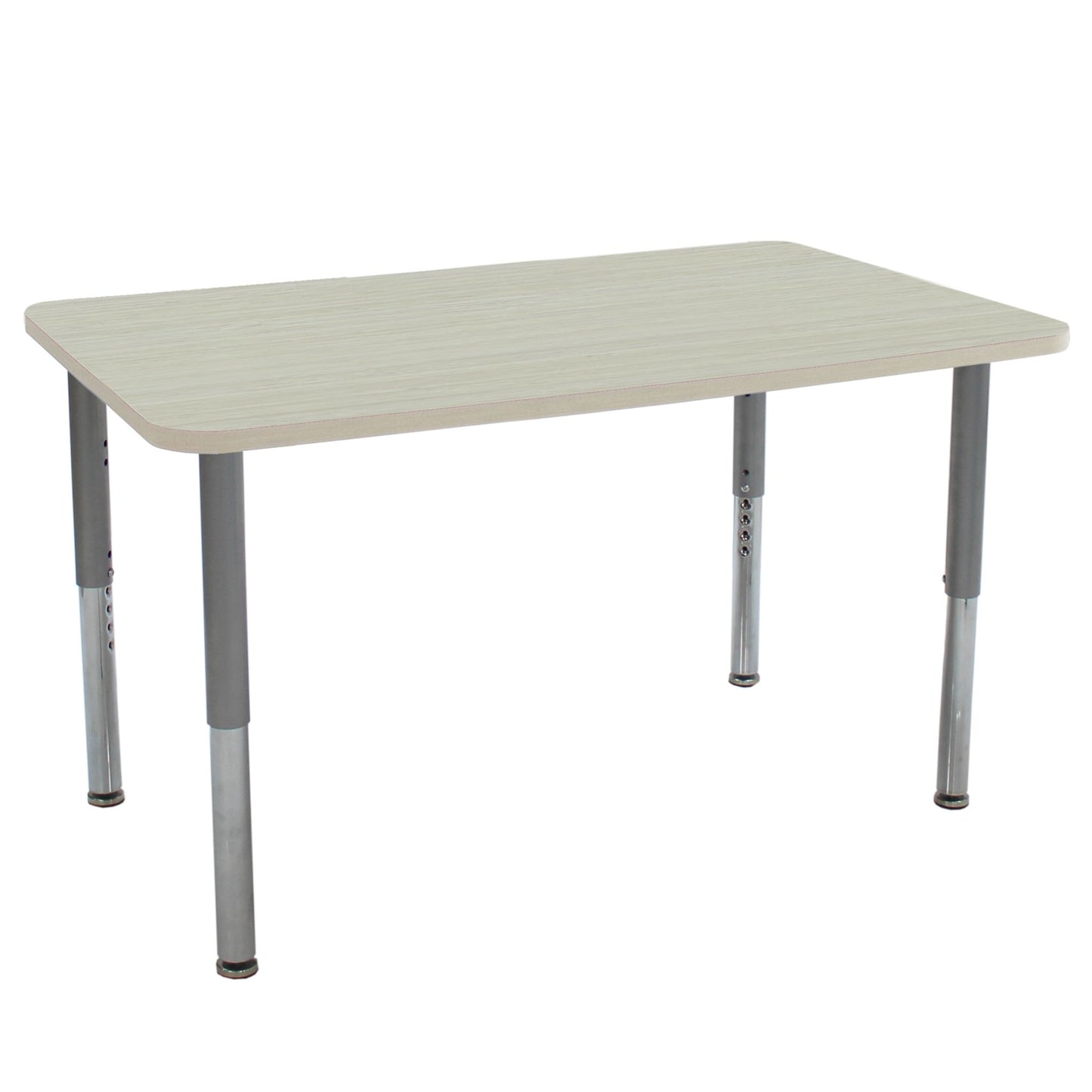 FDP 30" x 48" Rectangle La Madera Activity Table with Adjustable Super Legs (FDP - 13125 - XX) - SchoolOutlet