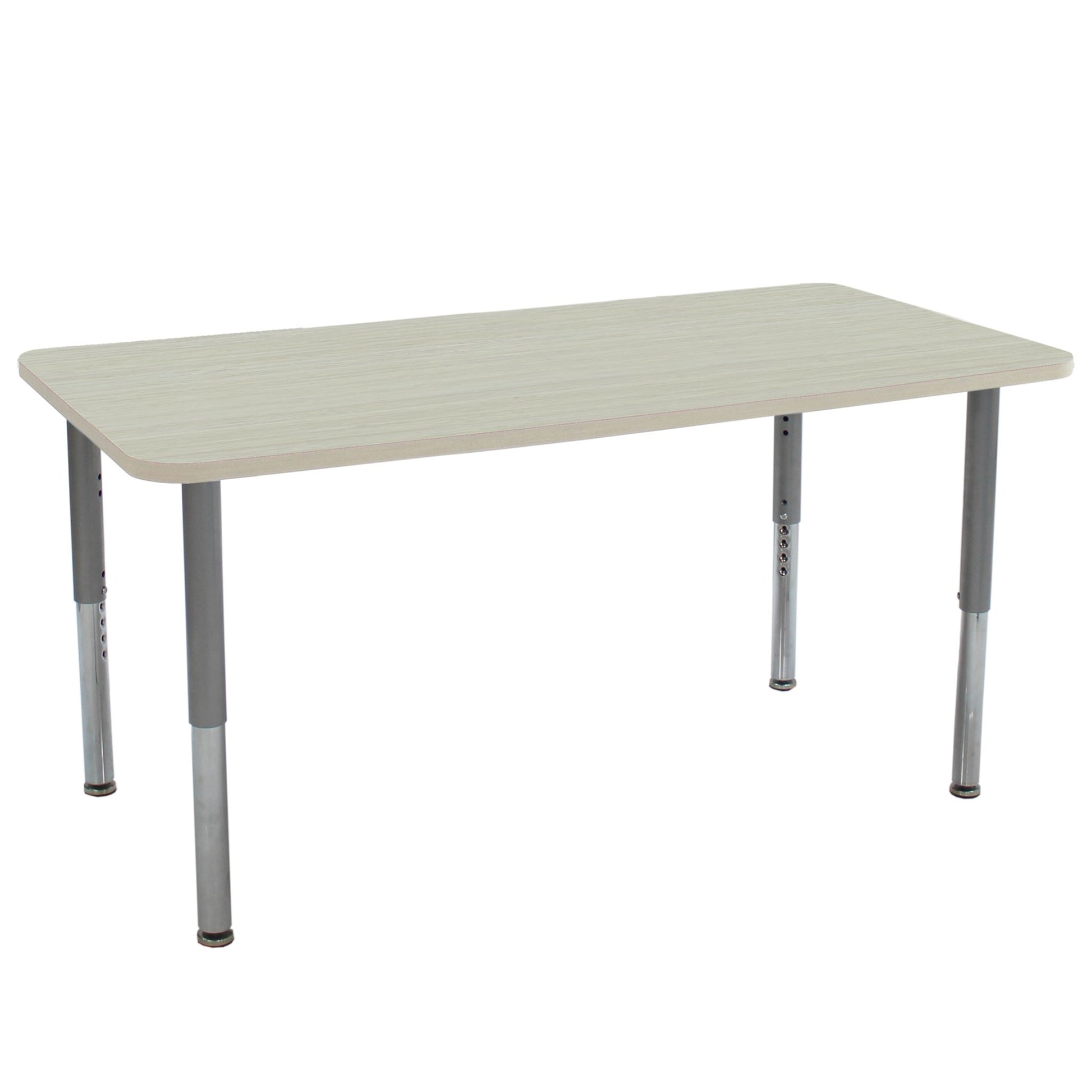 FDP 30" x 60" Rectangle La Madera Activity Table with Adjustable Super Legs (FDP - 13126 - XX) - SchoolOutlet