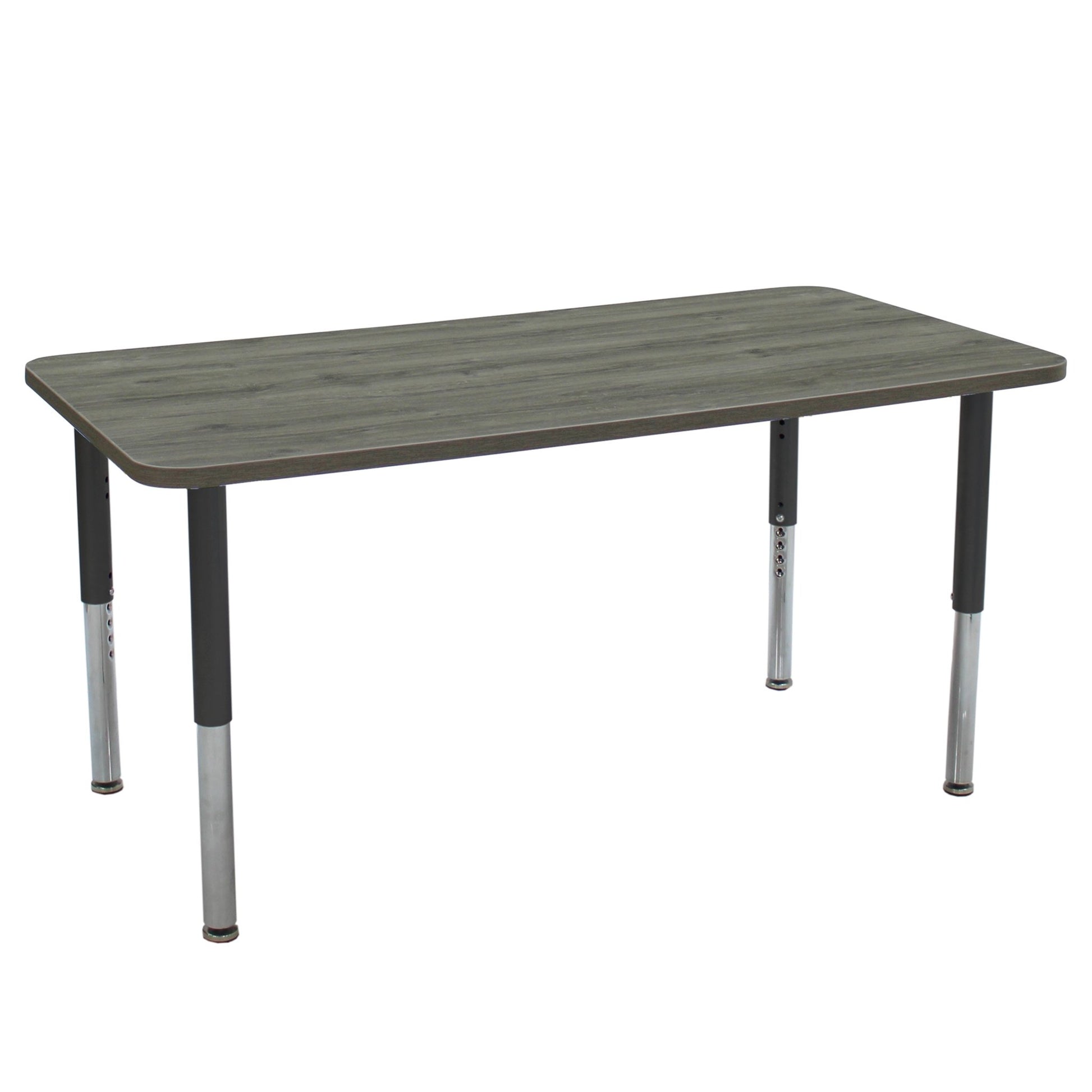 FDP 30" x 60" Rectangle La Madera Activity Table with Adjustable Super Legs (FDP - 13126 - XX) - SchoolOutlet