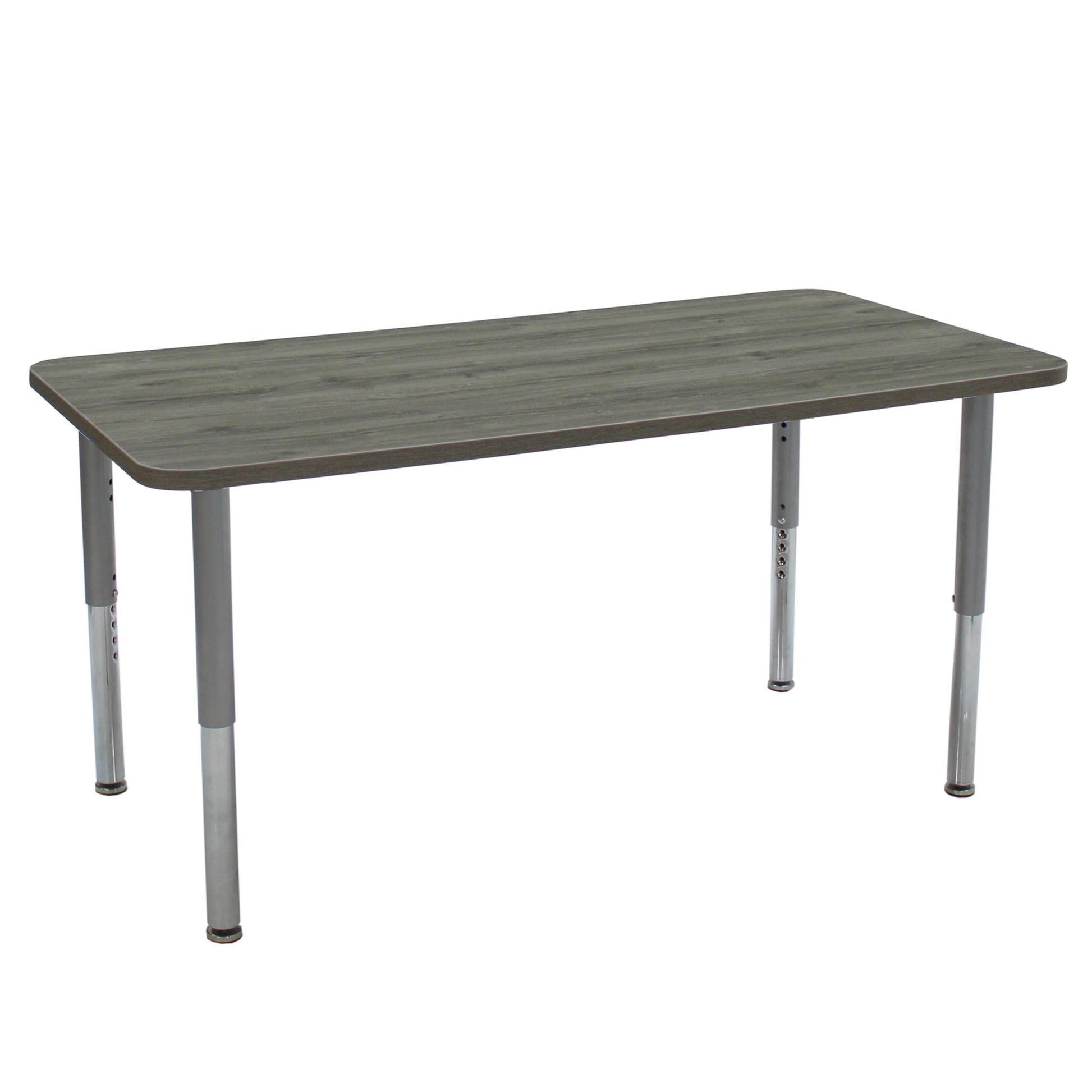 FDP 30" x 60" Rectangle La Madera Activity Table with Adjustable Super Legs (FDP - 13126 - XX) - SchoolOutlet
