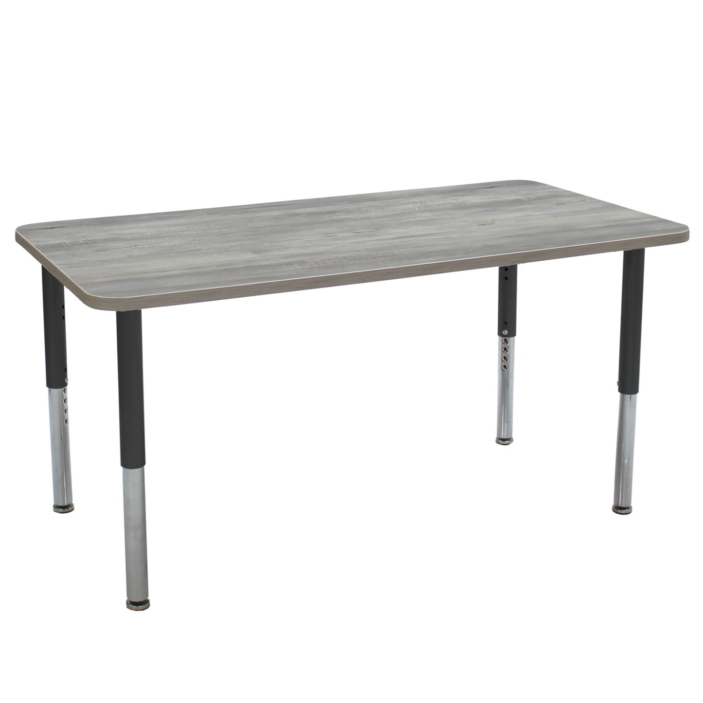 FDP 30" x 60" Rectangle La Madera Activity Table with Adjustable Super Legs (FDP - 13126 - XX) - SchoolOutlet
