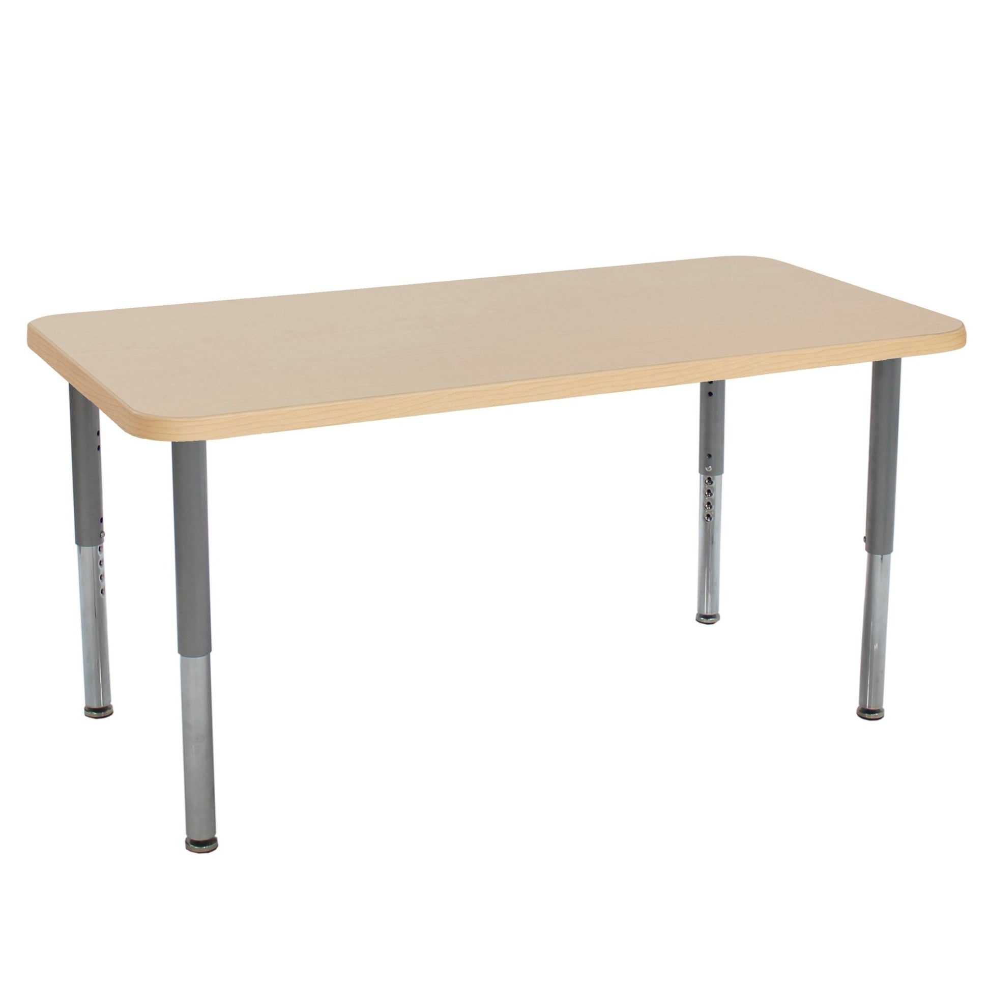 FDP 30" x 60" Rectangle La Madera Activity Table with Adjustable Super Legs (FDP - 13126 - XX) - SchoolOutlet