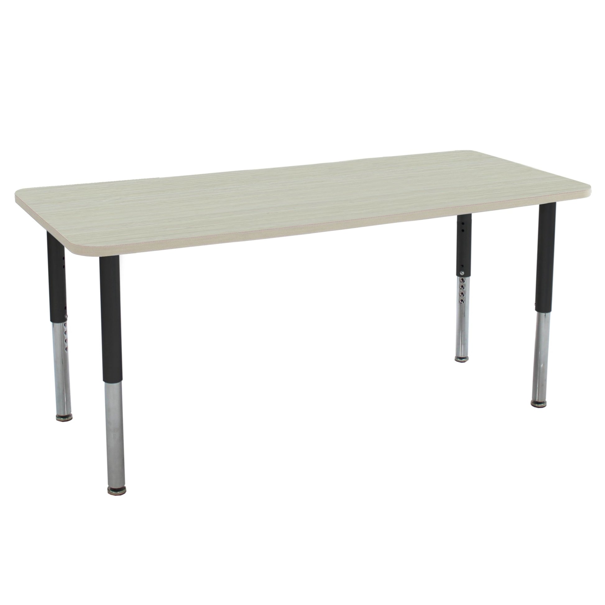 FDP 30" x 72" Rectangle La Madera Activity Table with Adjustable Super Legs (FDP - 13127 - XX) - SchoolOutlet