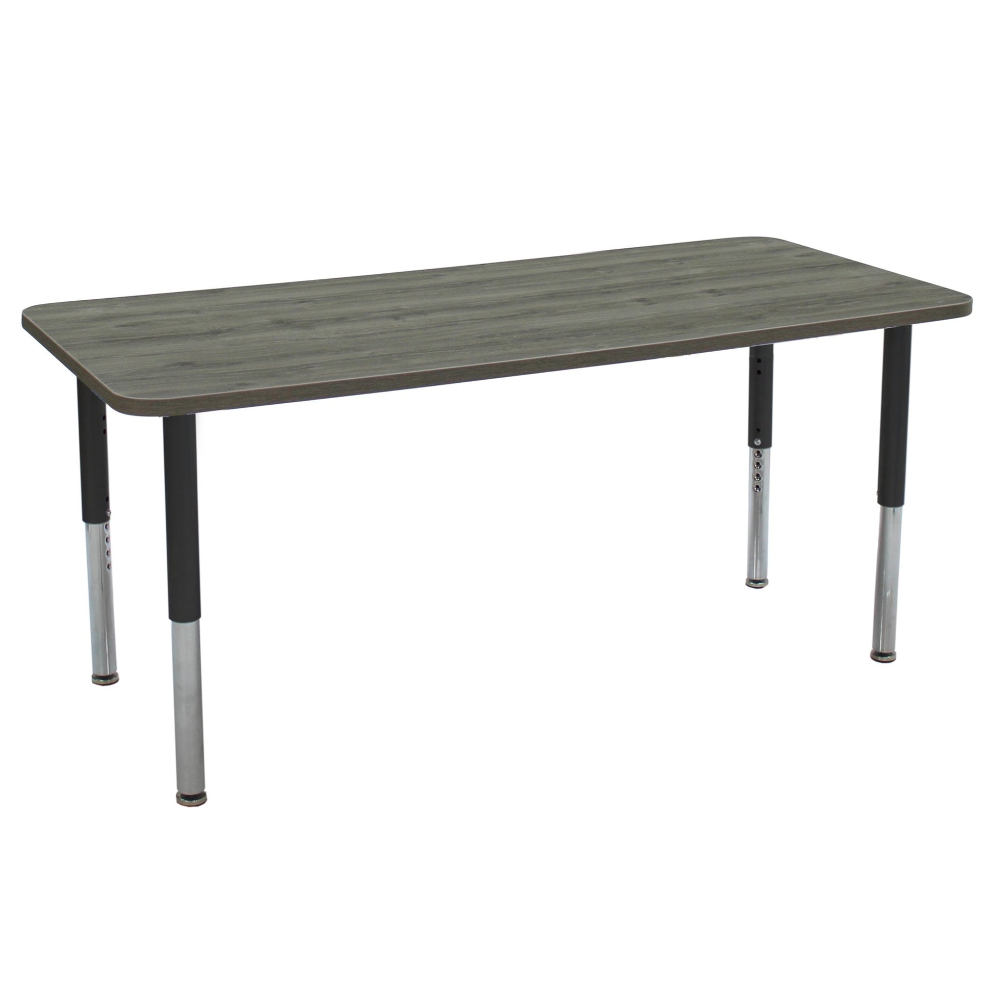 FDP 30" x 72" Rectangle La Madera Activity Table with Adjustable Super Legs (FDP - 13127 - XX) - SchoolOutlet