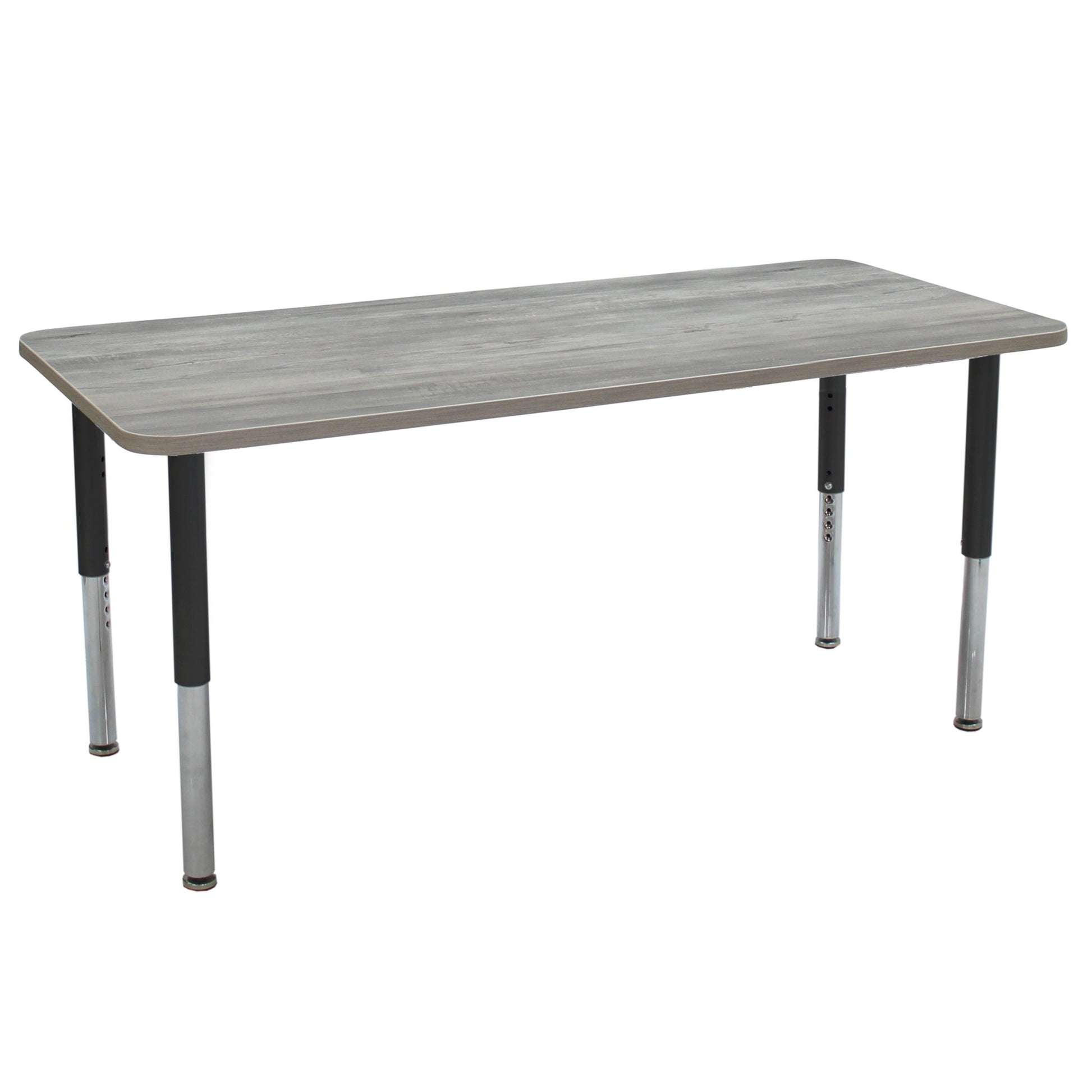 FDP 30" x 72" Rectangle La Madera Activity Table with Adjustable Super Legs (FDP - 13127 - XX) - SchoolOutlet