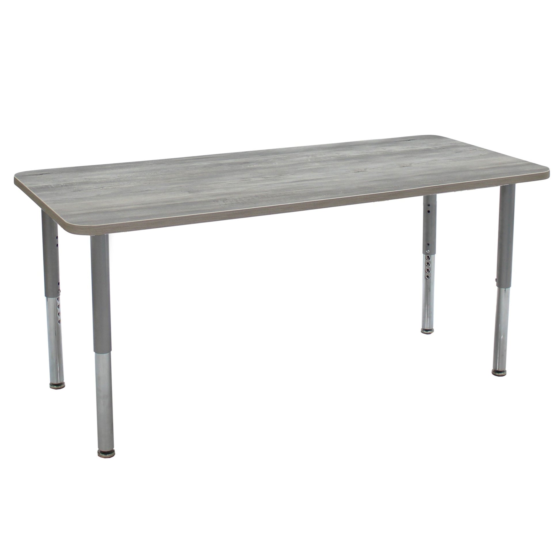FDP 30" x 72" Rectangle La Madera Activity Table with Adjustable Super Legs (FDP - 13127 - XX) - SchoolOutlet