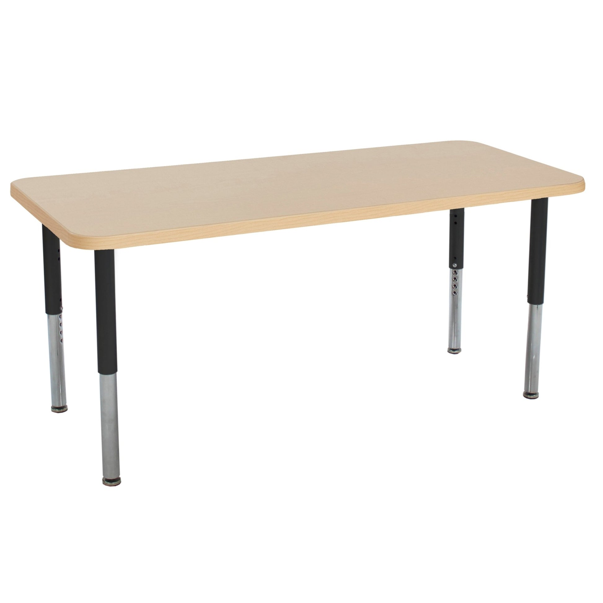 FDP 30" x 72" Rectangle La Madera Activity Table with Adjustable Super Legs (FDP - 13127 - XX) - SchoolOutlet