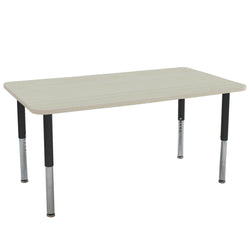 FDP 36" x 60" Rectangle La Madera Activity Table with Adjustable Super Legs (FDP-13128-XX)