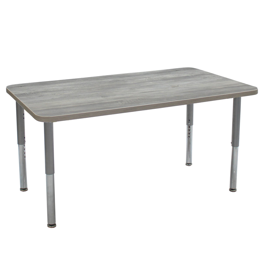 FDP 36" x 60" Rectangle La Madera Activity Table with Adjustable Super Legs (FDP - 13128 - XX) - SchoolOutlet