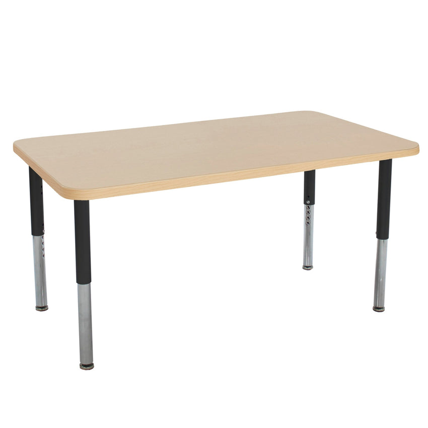 FDP 36" x 60" Rectangle La Madera Activity Table with Adjustable Super Legs (FDP - 13128 - XX) - SchoolOutlet