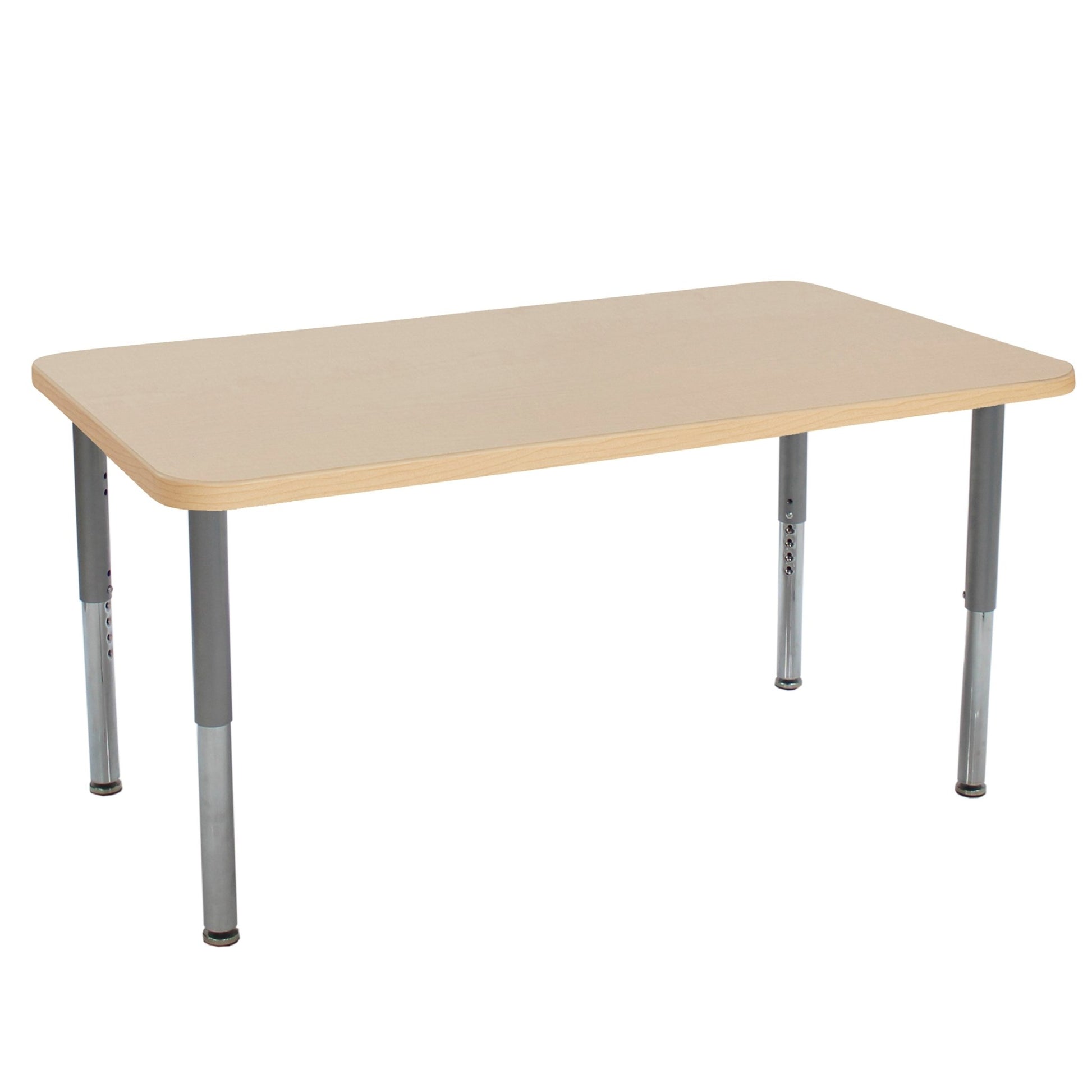 FDP 36" x 60" Rectangle La Madera Activity Table with Adjustable Super Legs (FDP - 13128 - XX) - SchoolOutlet