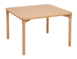 FDP 36" x 36" Square All-Purpose Activity Table with 24" Wood Legs (FDP-14310-MPMG)