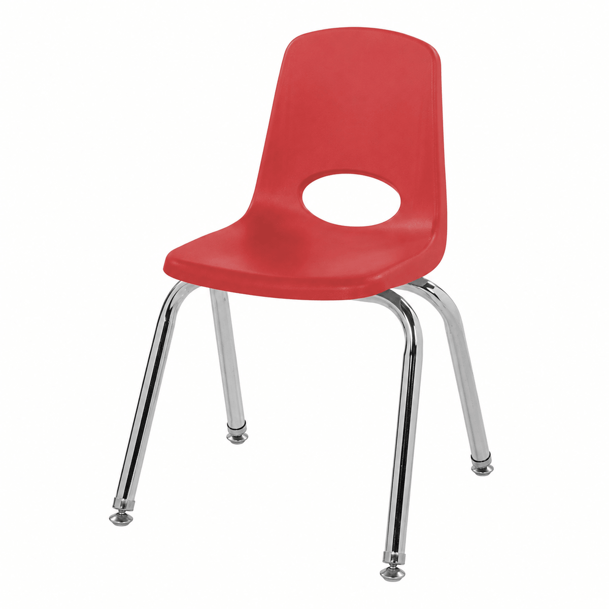 FDP Stackable School Chair with Swivel Glides - 12" Seat Height (FDP-14333) - SchoolOutlet