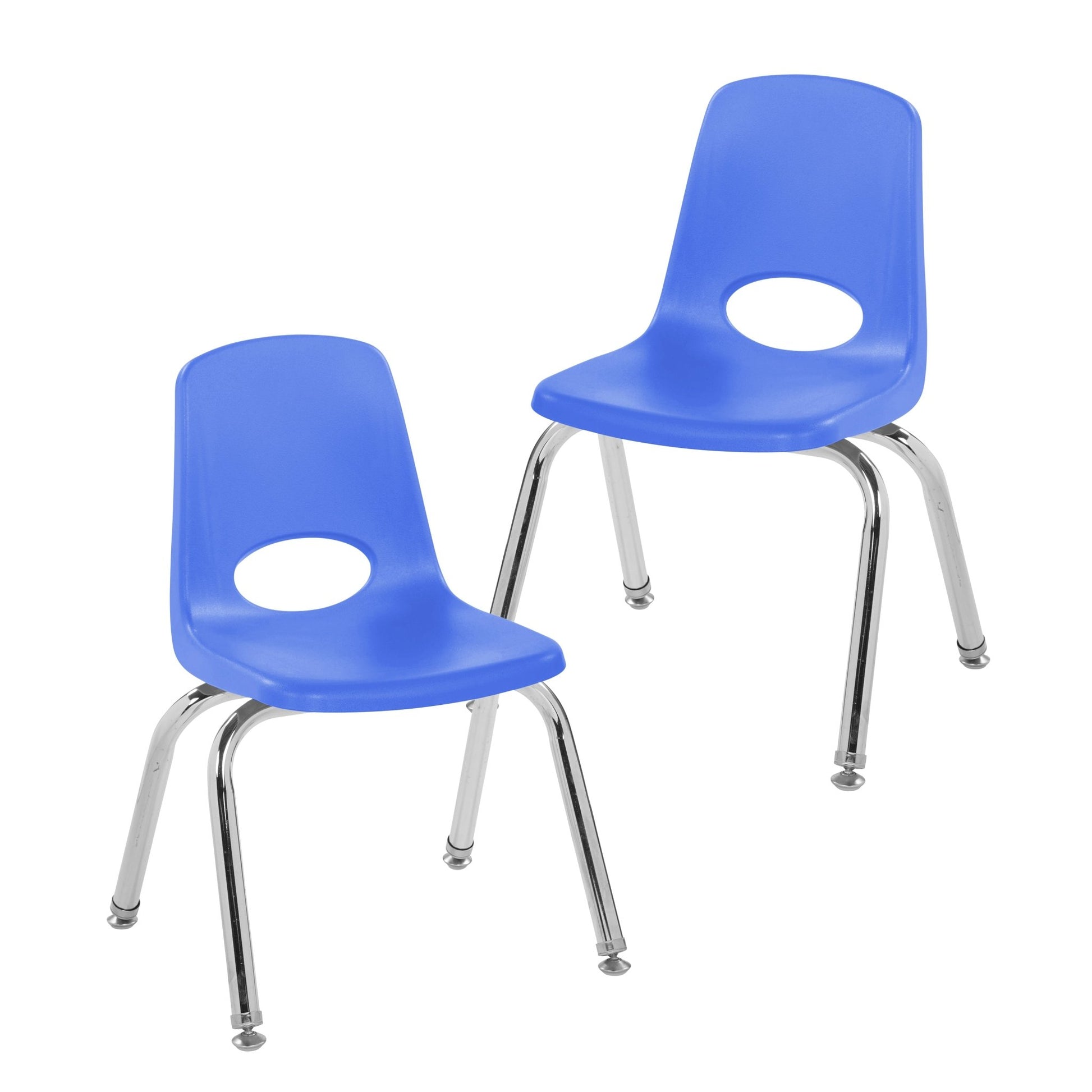 FDP Stackable School Chair with Swivel Glides - 12" Seat Height (FDP - 14333) - SchoolOutlet