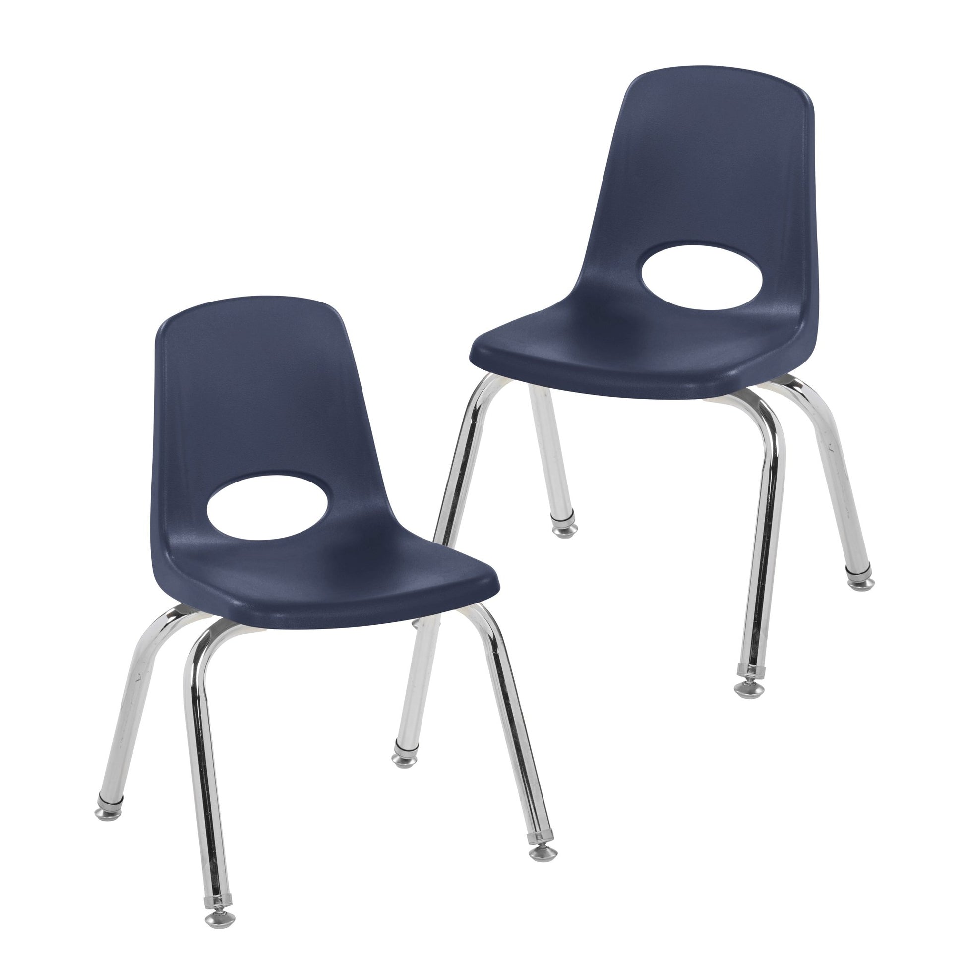FDP Stackable School Chair with Swivel Glides - 12" Seat Height (FDP - 14333) - SchoolOutlet