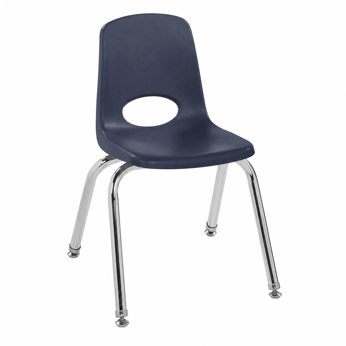 FDP Stackable School Chair with Swivel Glides - 12" Seat Height (FDP-14333) - SchoolOutlet