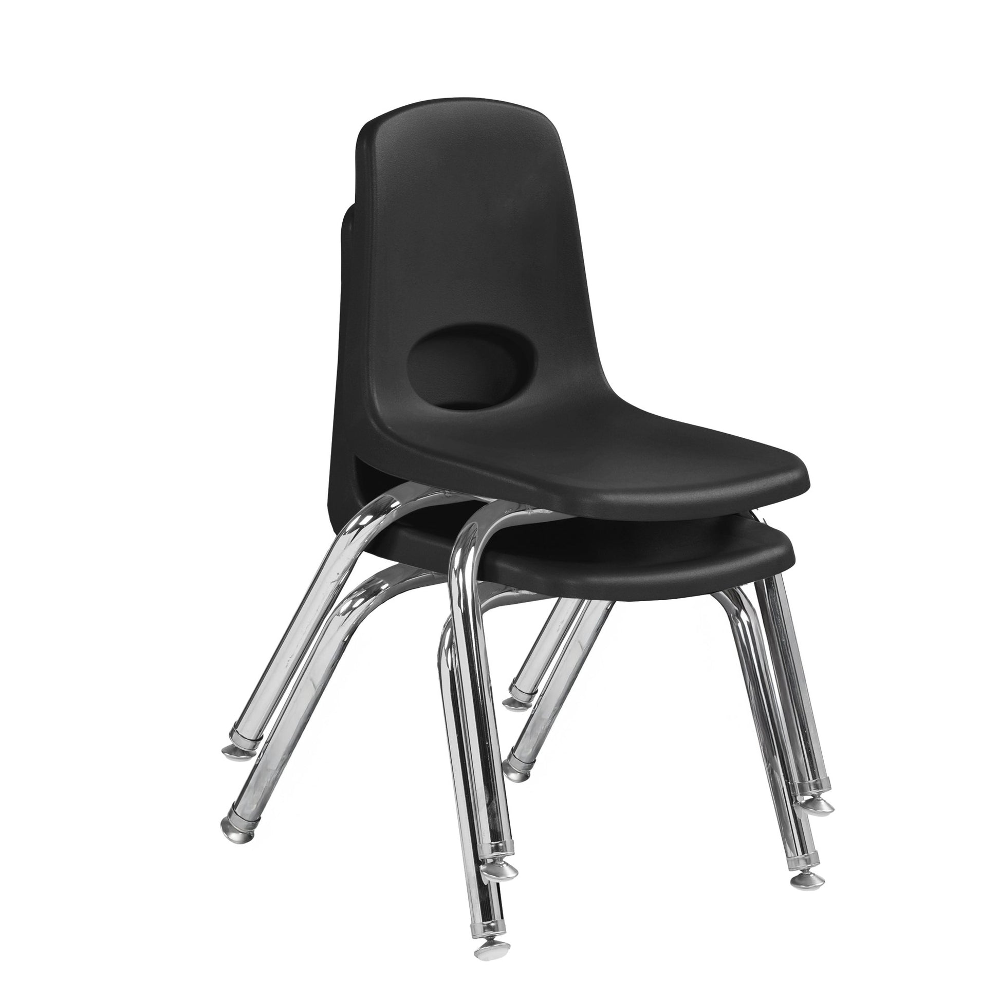 FDP Stackable School Chair with Swivel Glides - 12" Seat Height (FDP - 14333) - SchoolOutlet