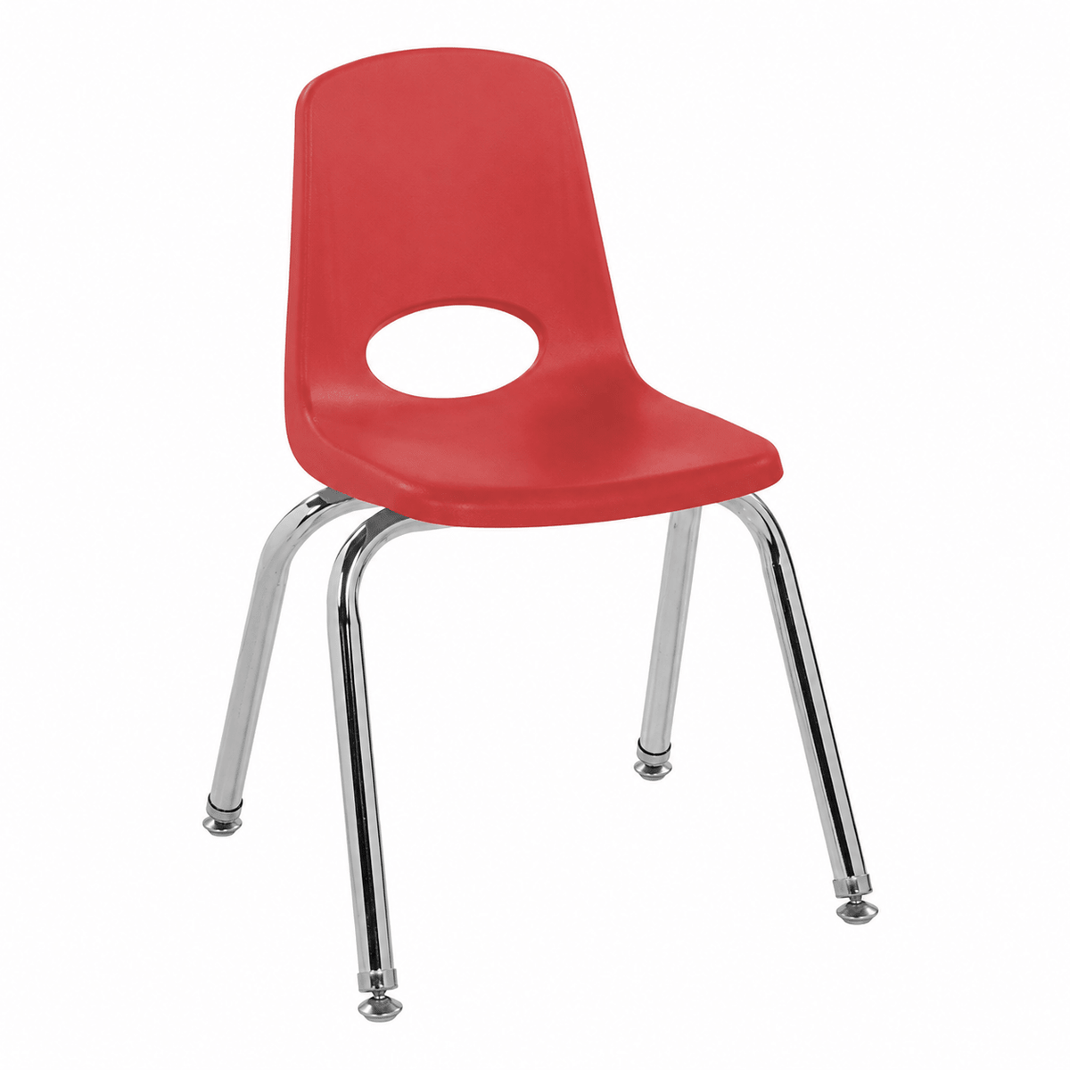FDP Stackable School Chair with Swivel Glides - 12" Seat Height (FDP-14333) - SchoolOutlet