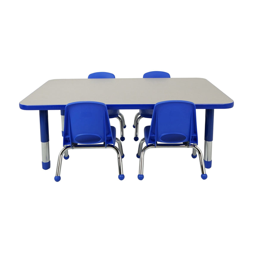 FDP Stackable School Chair with Ball Glides - 8" Seat Height (FDP - 14745) - SchoolOutlet