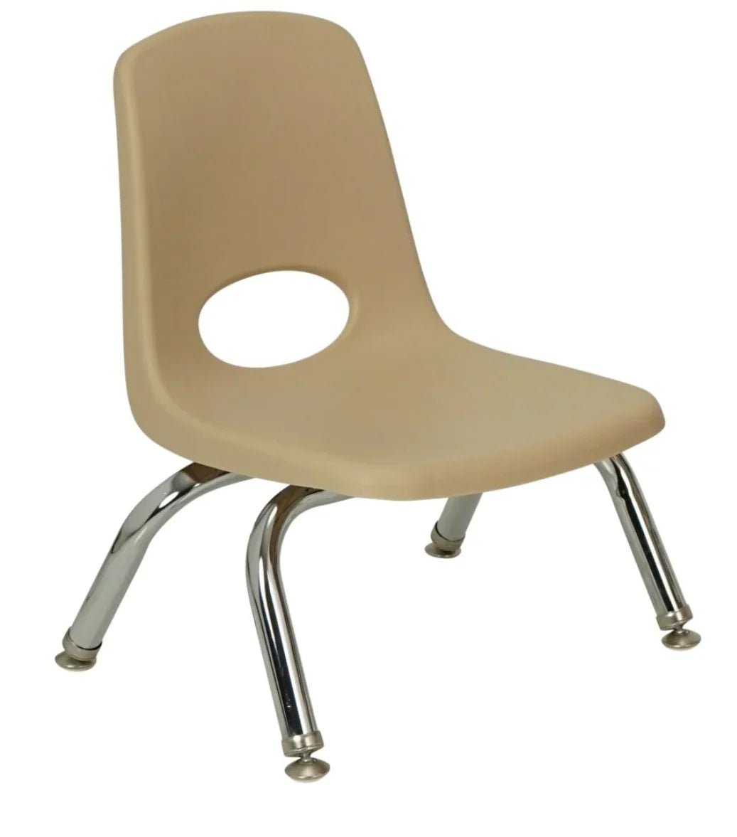FDP Stackable School Chair with Ball Glides - 8" Seat Height (FDP-14747) - SchoolOutlet