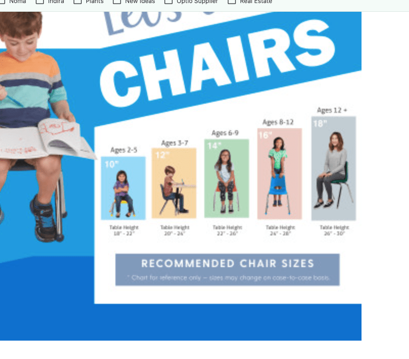 FDP Stackable School Chair with Ball Glides - 8" Seat Height (FDP - 14747) - SchoolOutlet