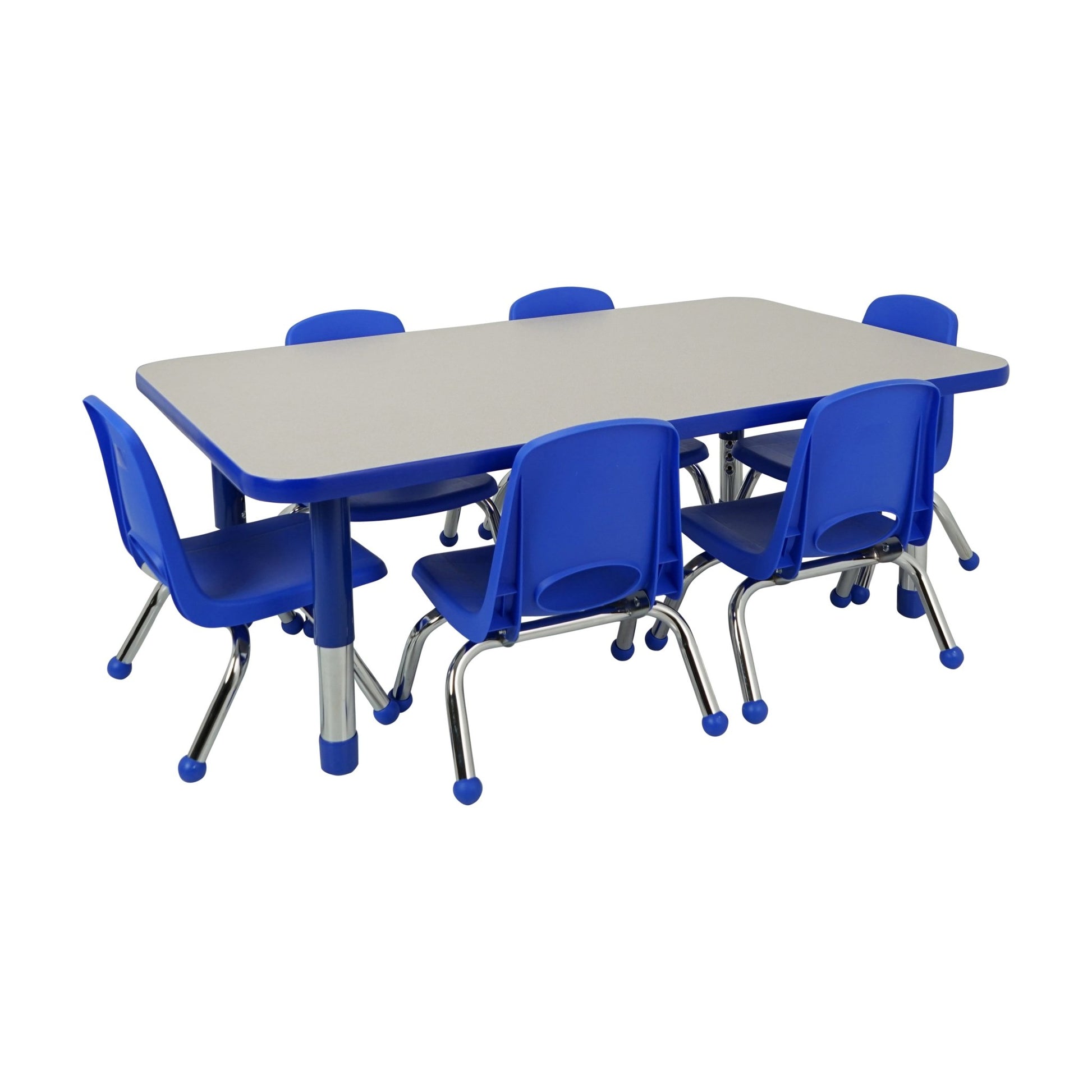 FDP Stackable School Chair with Ball Glides - 8" Seat Height (FDP - 14747) - SchoolOutlet