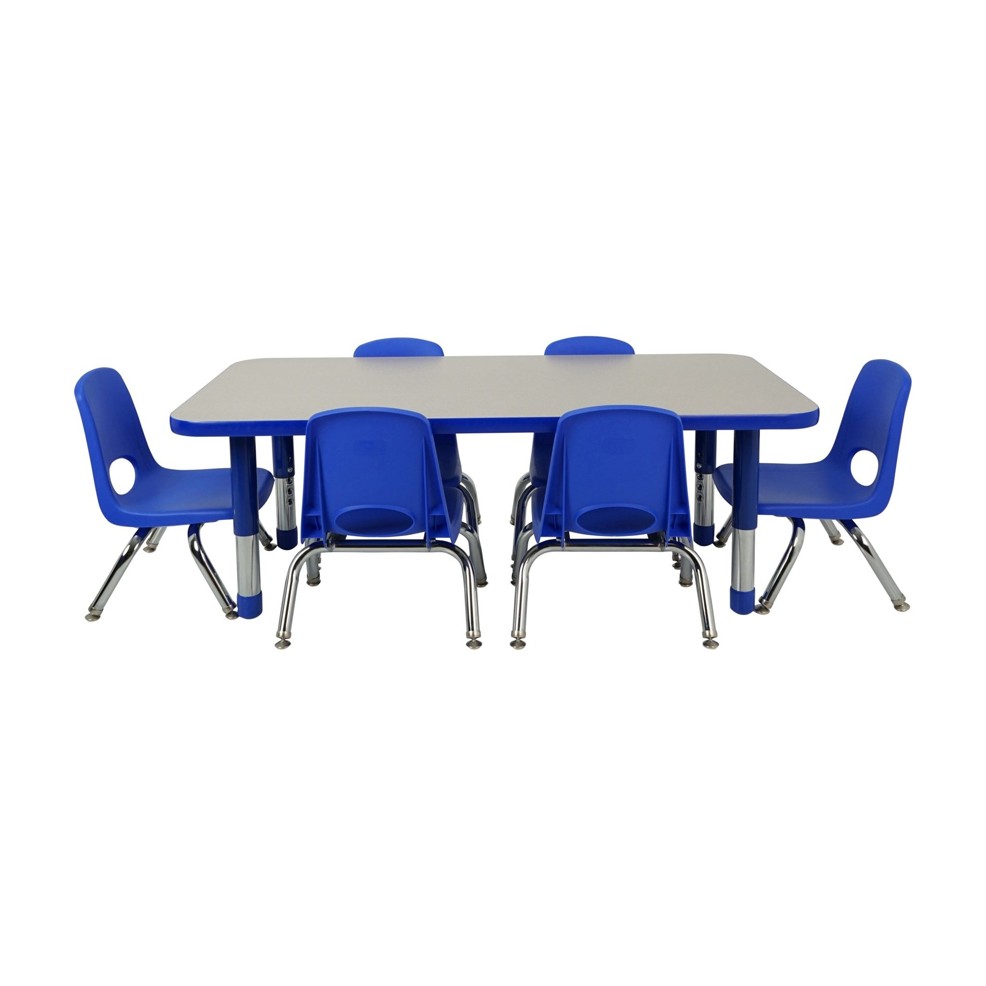 FDP Stackable School Chair with Swivel Glides - 8" Seat Height (FDP - 14748) - SchoolOutlet