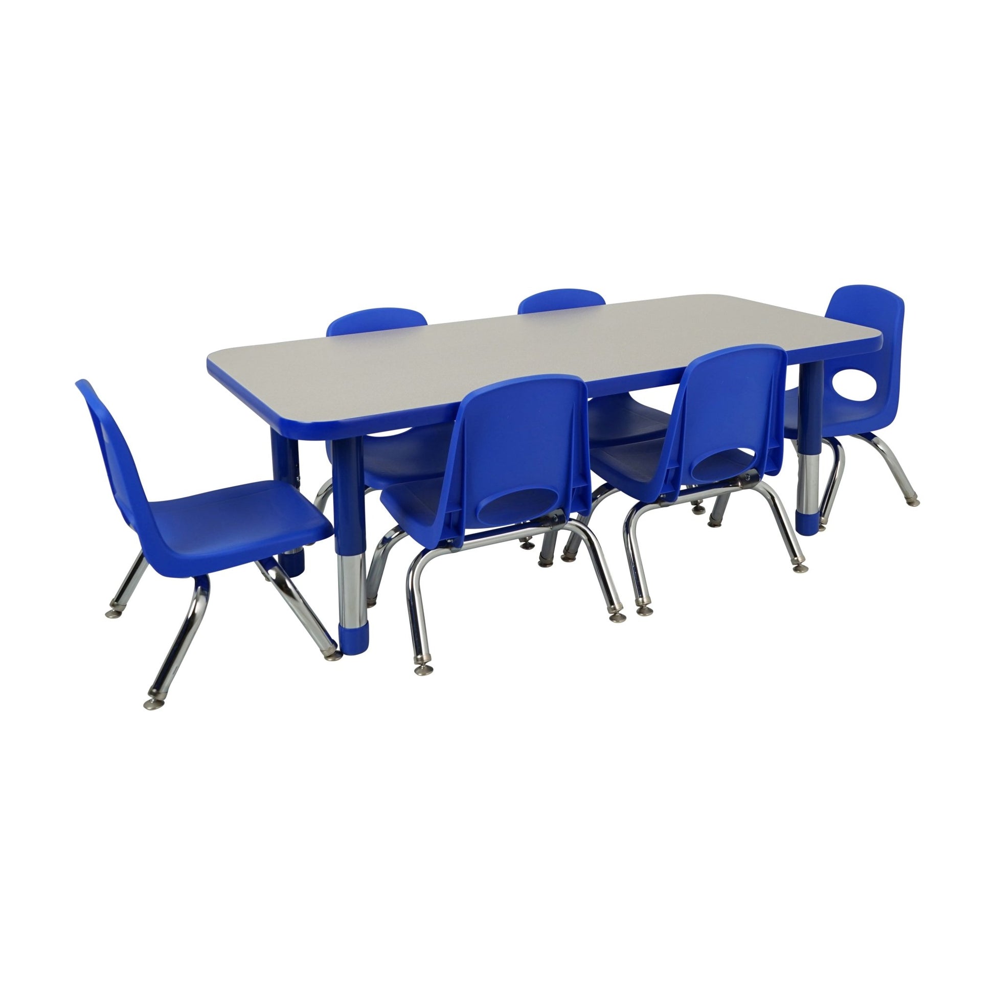FDP Stackable School Chair with Swivel Glides - 8" Seat Height (FDP - 14748) - SchoolOutlet