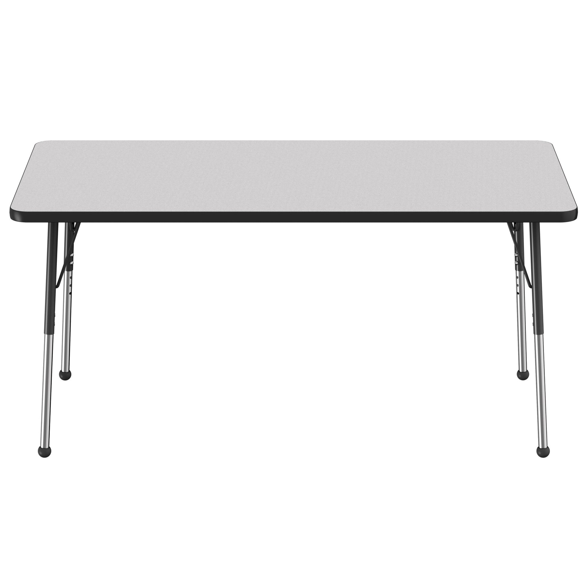 FDP 30" x 60" Rectangle Thermofused Activity Table with Adjustable Standard Ball Glide Legs (FDP - 14782 - XX) - SchoolOutlet