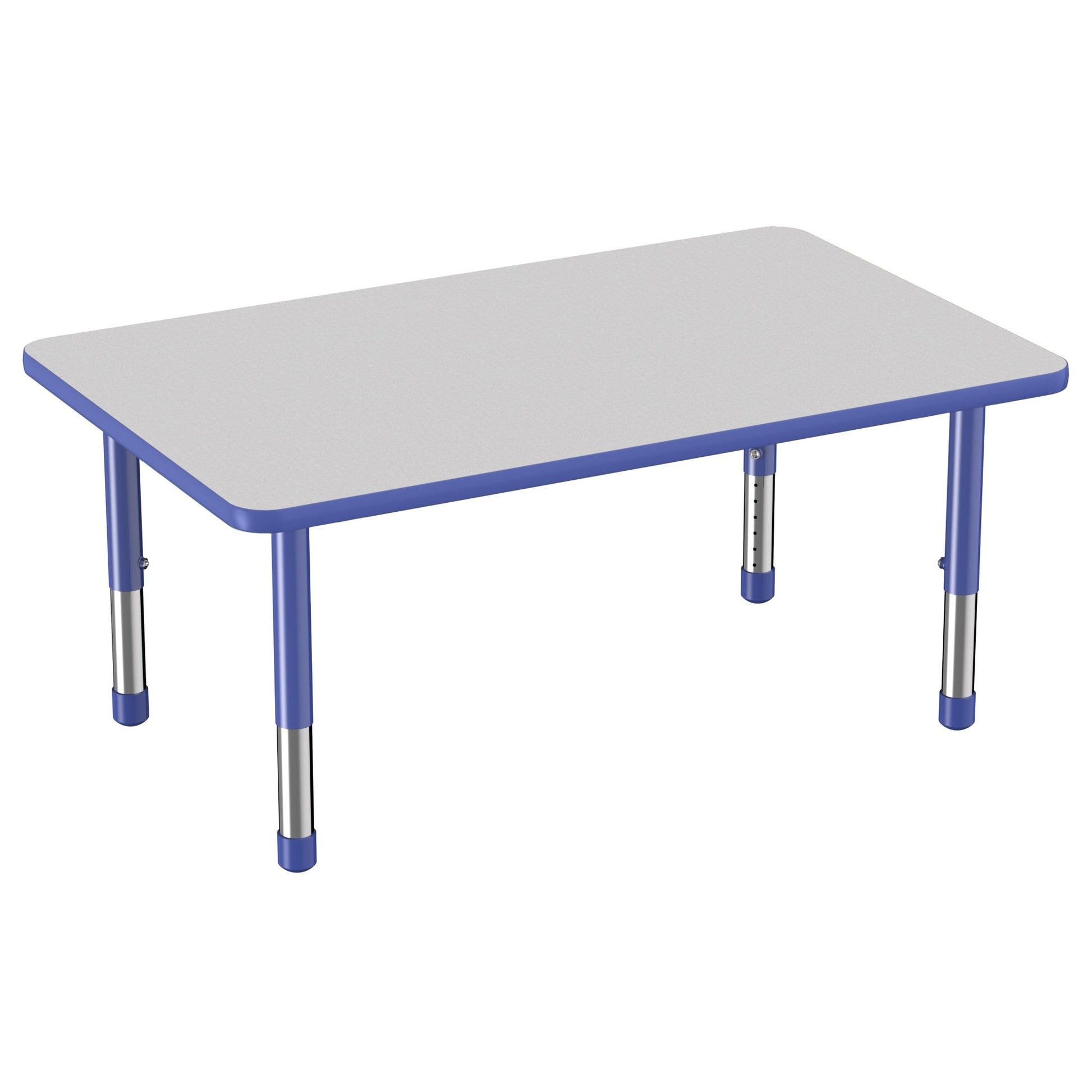 FDP 30" x 48" Rectangle Thermofused Activity Table with Adjustable Chunky Legs (FDP - 14789 - XX) - SchoolOutlet