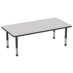 FDP 30" x 60" Rectangle Thermofused Activity Table with Adjustable Chunky Legs (FDP-14790-XX)