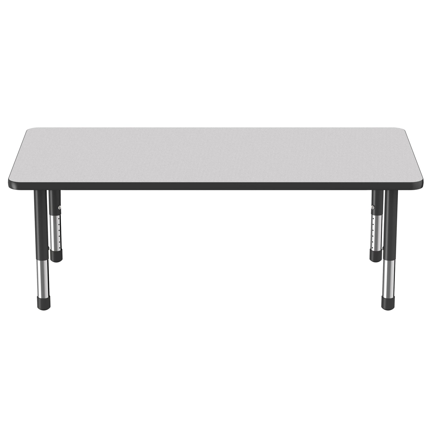 FDP 30" x 60" Rectangle Thermofused Activity Table with Adjustable Chunky Legs (FDP - 14790 - XX) - SchoolOutlet