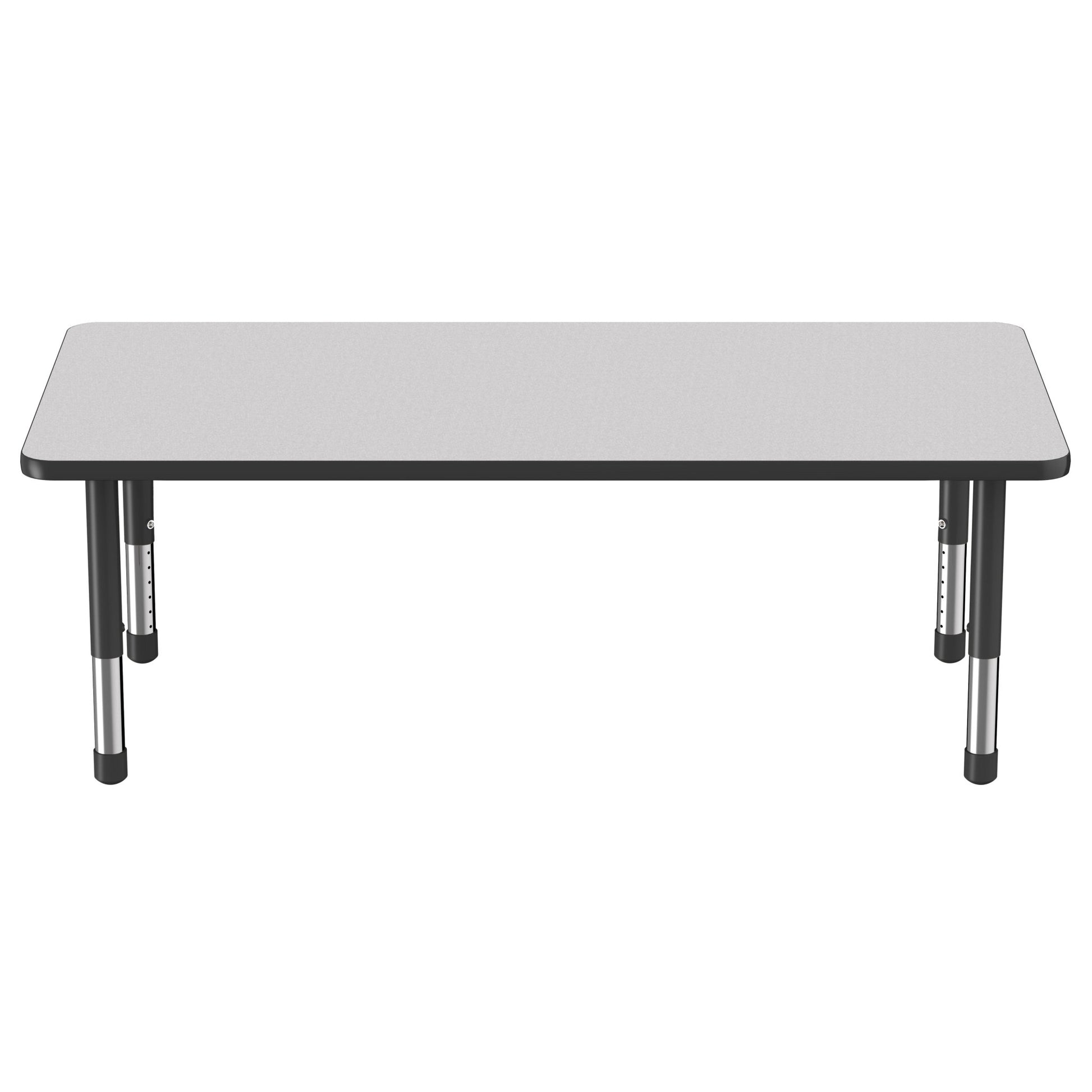 FDP 30" x 60" Rectangle Thermofused Activity Table with Adjustable Chunky Legs (FDP - 14790 - XX) - SchoolOutlet