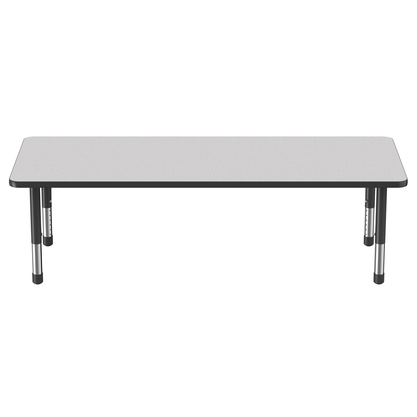 FDP 30" x 72" Rectangle Thermofused Activity Table with Adjustable Chunky Legs (FDP - 14791 - XX) - SchoolOutlet