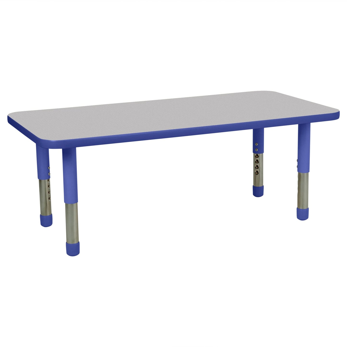 FDP 24" x 48" Rectangle T - Molding Activity Table with Adjustable Tiny Tot Legs (FDP - 14892 - XX) - SchoolOutlet