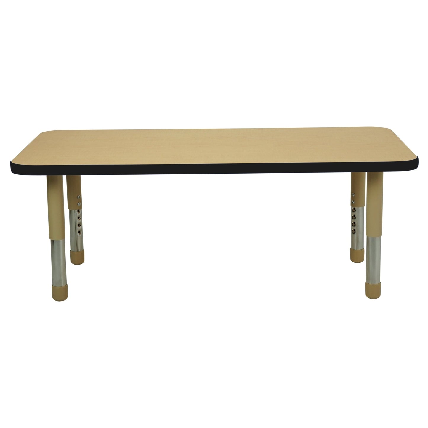 FDP 24" x 48" Rectangle T - Molding Activity Table with Adjustable Tiny Tot Legs (FDP - 14892 - XX) - SchoolOutlet