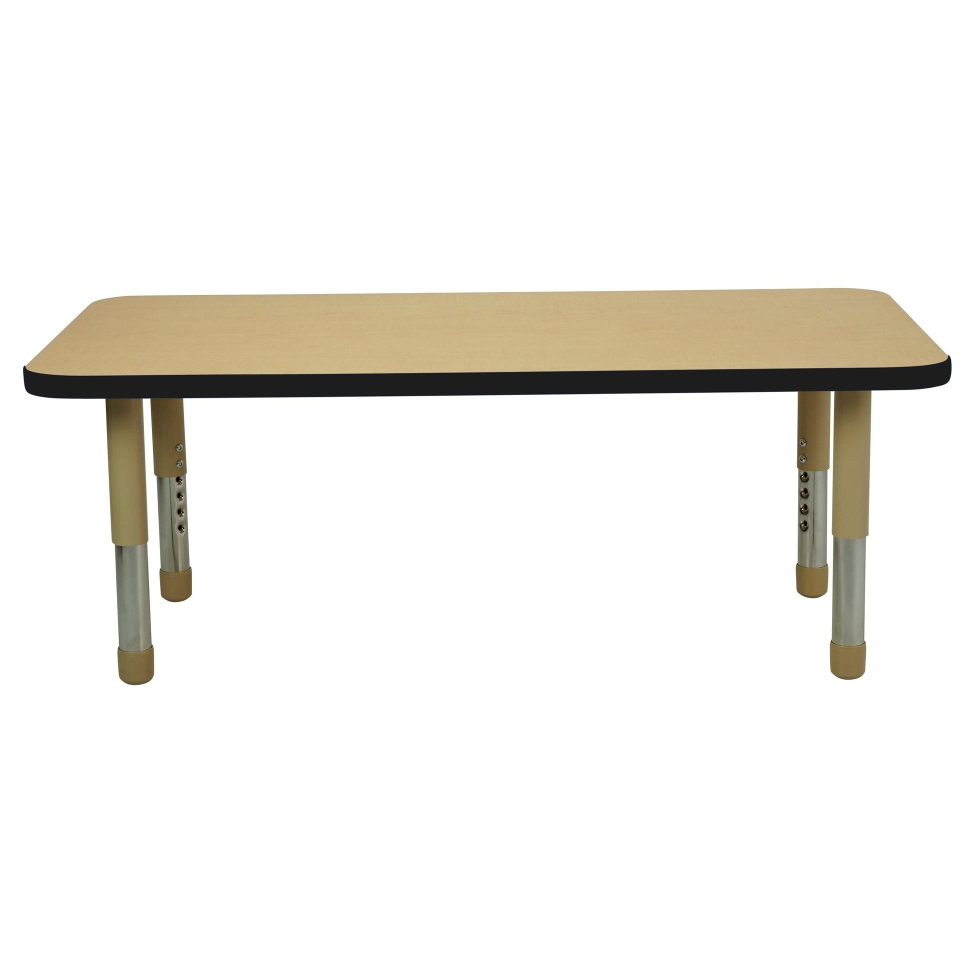 FDP 24" x 48" Rectangle T - Molding Activity Table with Adjustable Tiny Tot Legs (FDP - 14892 - XX) - SchoolOutlet