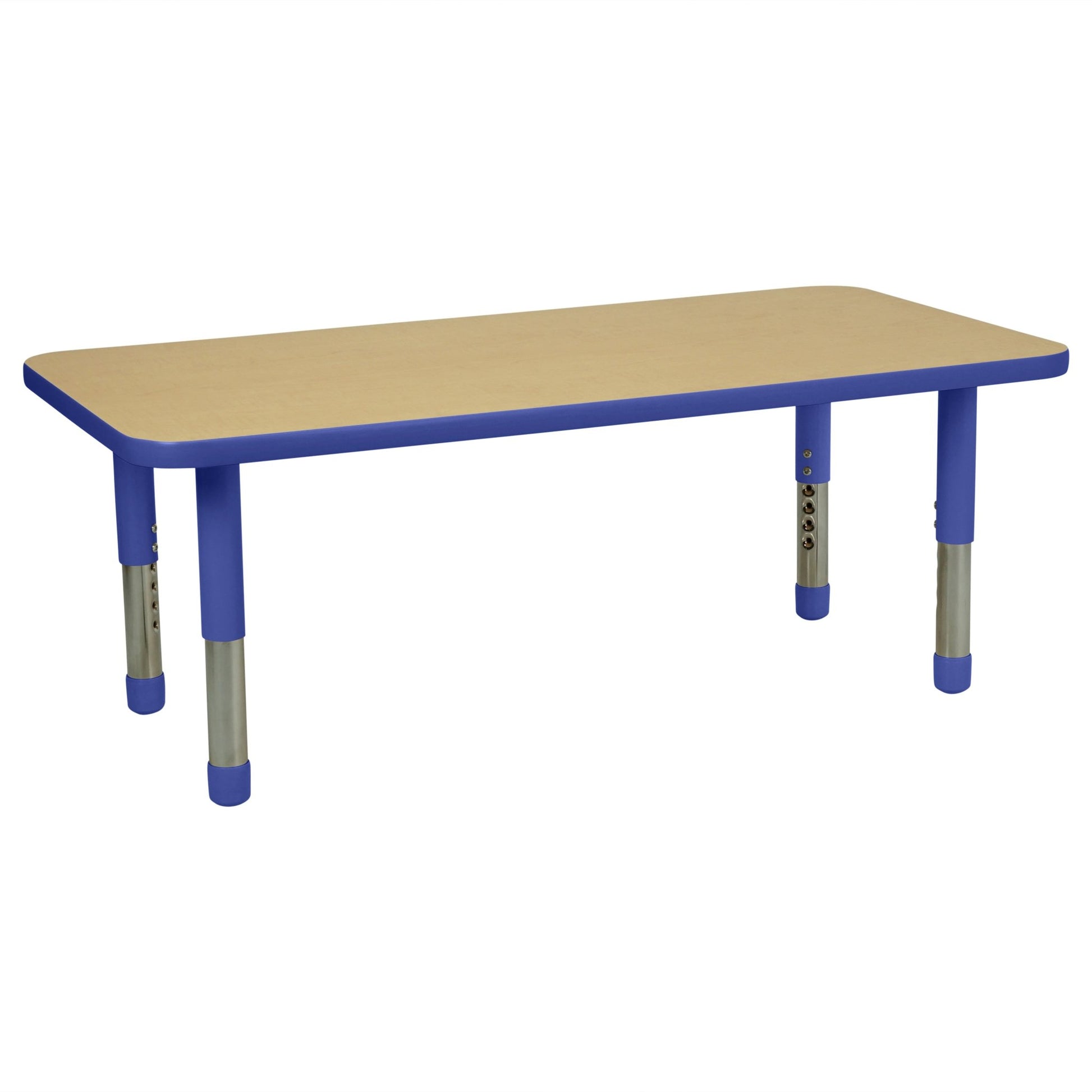 FDP 24" x 48" Rectangle T - Molding Activity Table with Adjustable Tiny Tot Legs (FDP - 14892 - XX) - SchoolOutlet