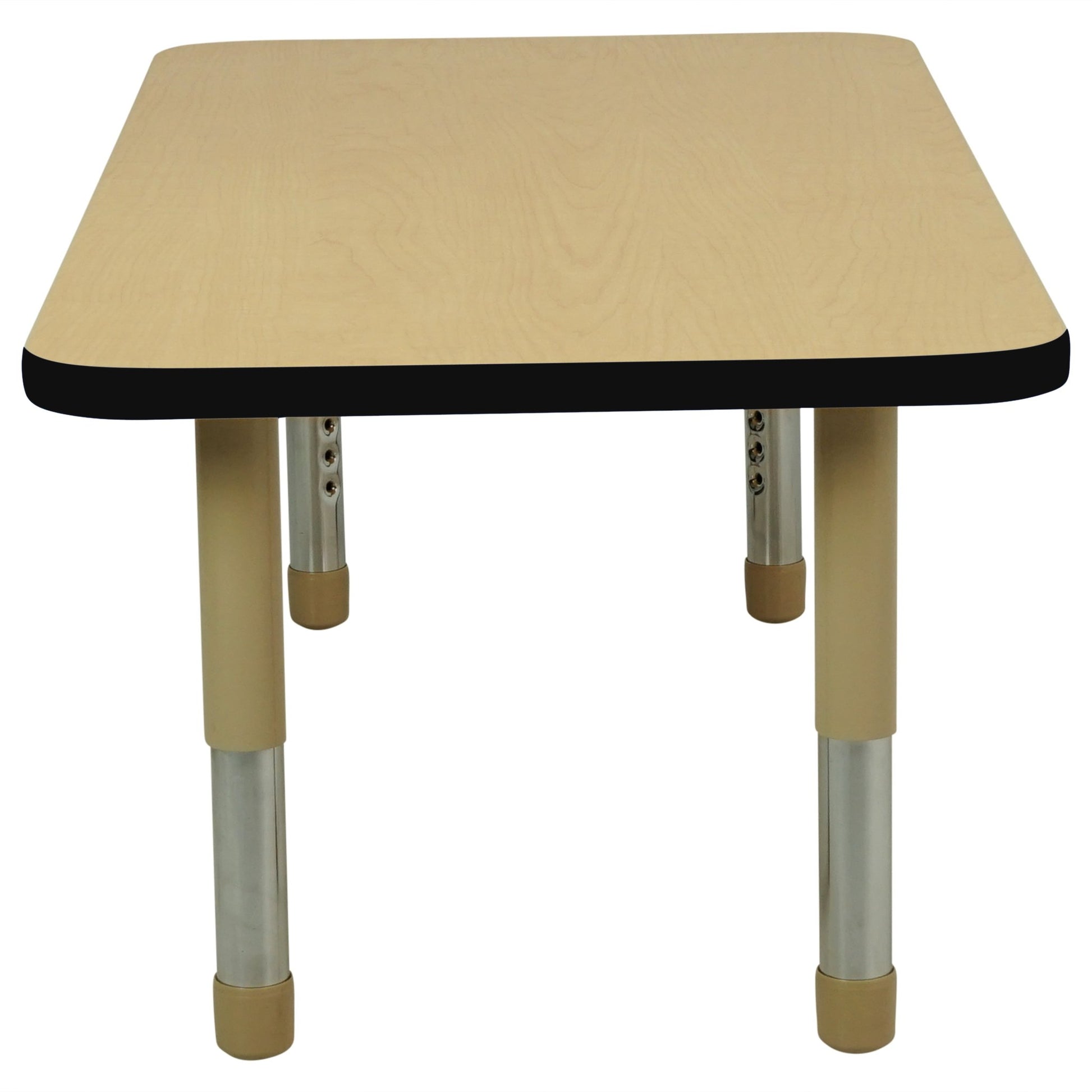 FDP 24" x 48" Rectangle T - Molding Activity Table with Adjustable Tiny Tot Legs (FDP - 14892 - XX) - SchoolOutlet
