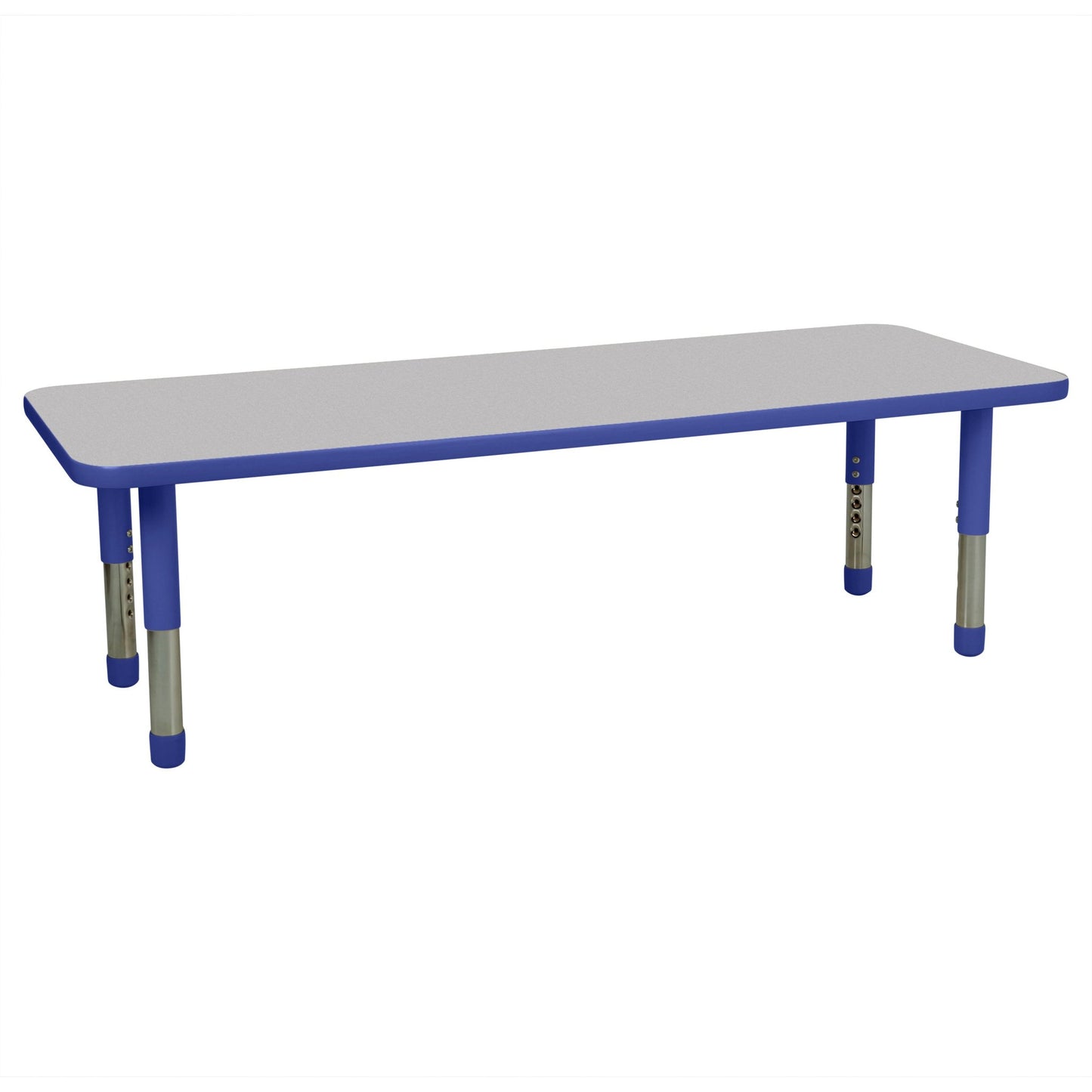 FDP 24" x 60" Rectangle T - Molding Activity Table with Adjustable Tiny Tot Legs (FDP - 14893 - XX) - SchoolOutlet