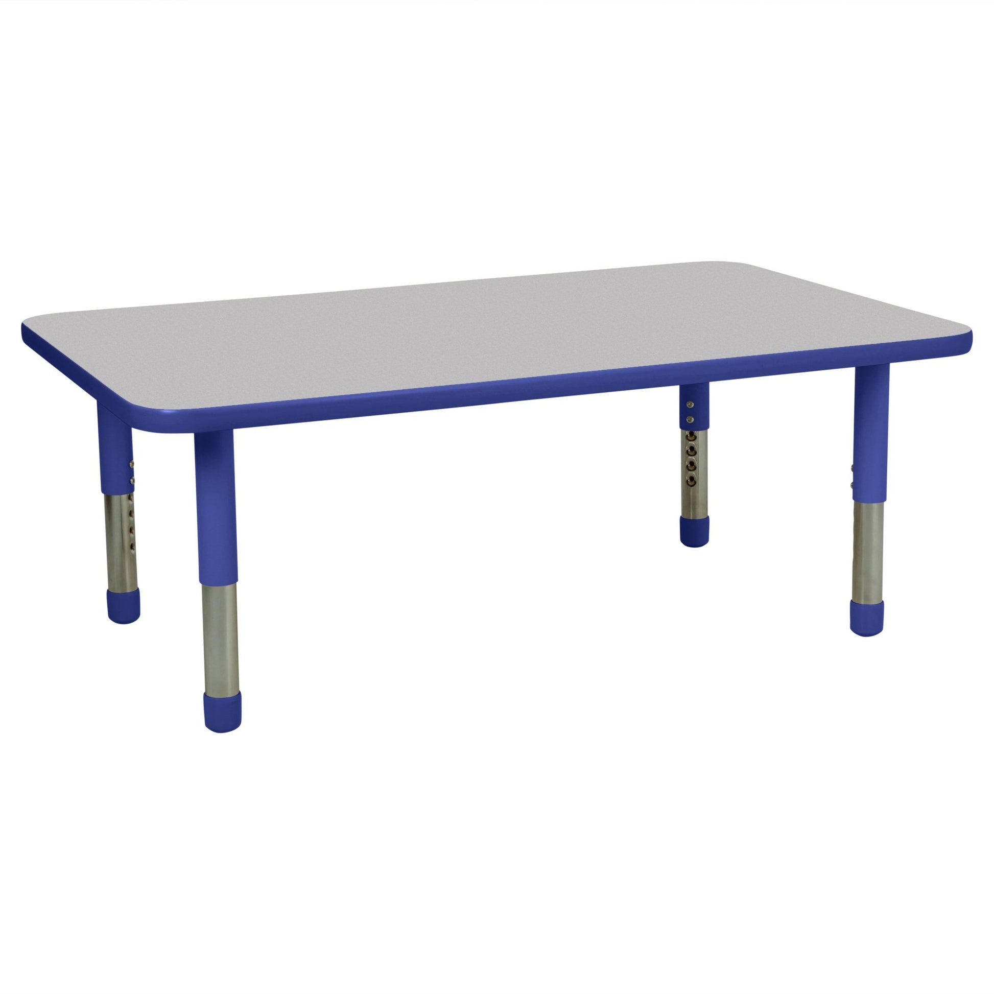 FDP 30" x 48" Rectangle T - Molding Activity Table with Adjustable Tiny Tot Legs (FDP - 14894 - XX) - SchoolOutlet