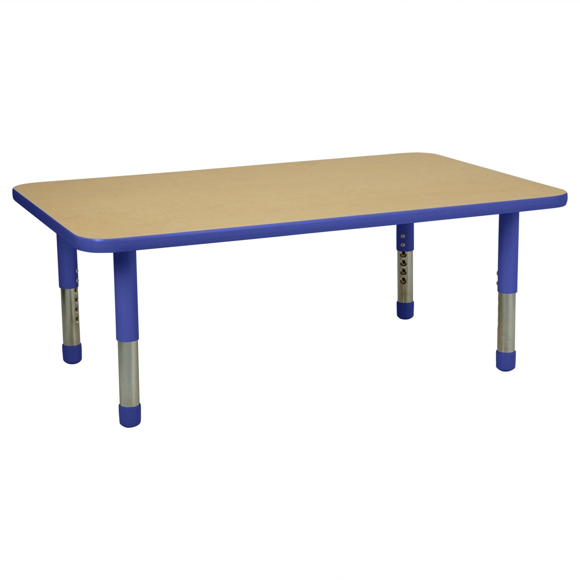 FDP 30" x 48" Rectangle T - Molding Activity Table with Adjustable Tiny Tot Legs (FDP - 14894 - XX) - SchoolOutlet