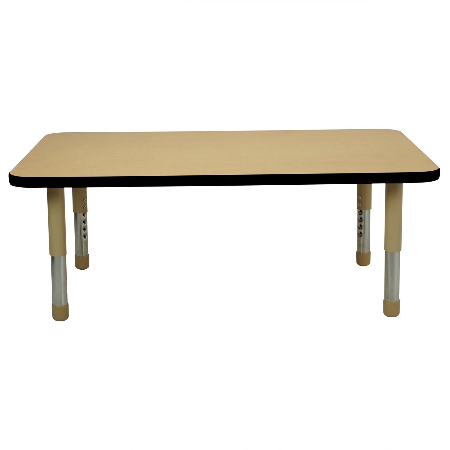 FDP 30" x 48" Rectangle T - Molding Activity Table with Adjustable Tiny Tot Legs (FDP - 14894 - XX) - SchoolOutlet