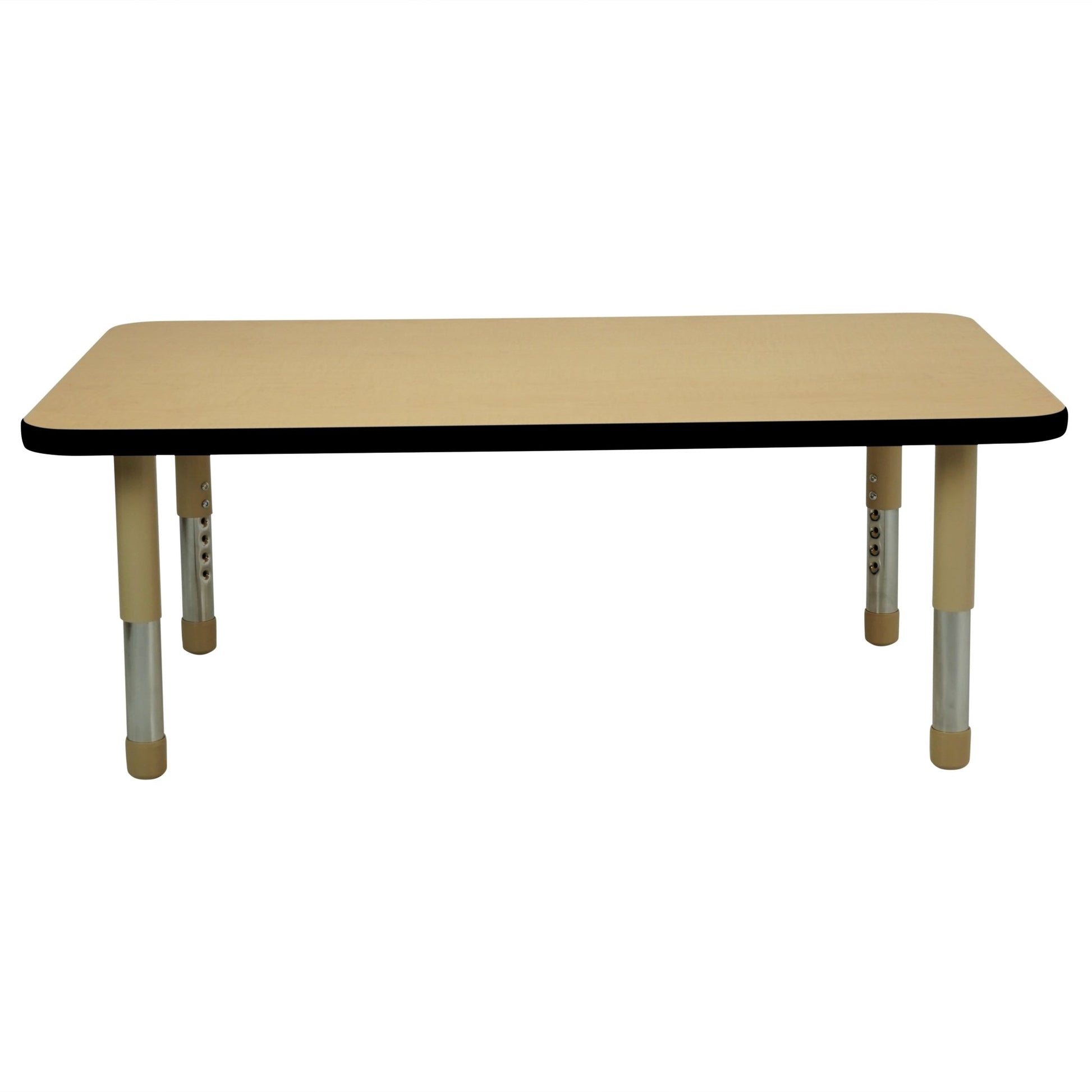 FDP 30" x 48" Rectangle T - Molding Activity Table with Adjustable Tiny Tot Legs (FDP - 14894 - XX) - SchoolOutlet