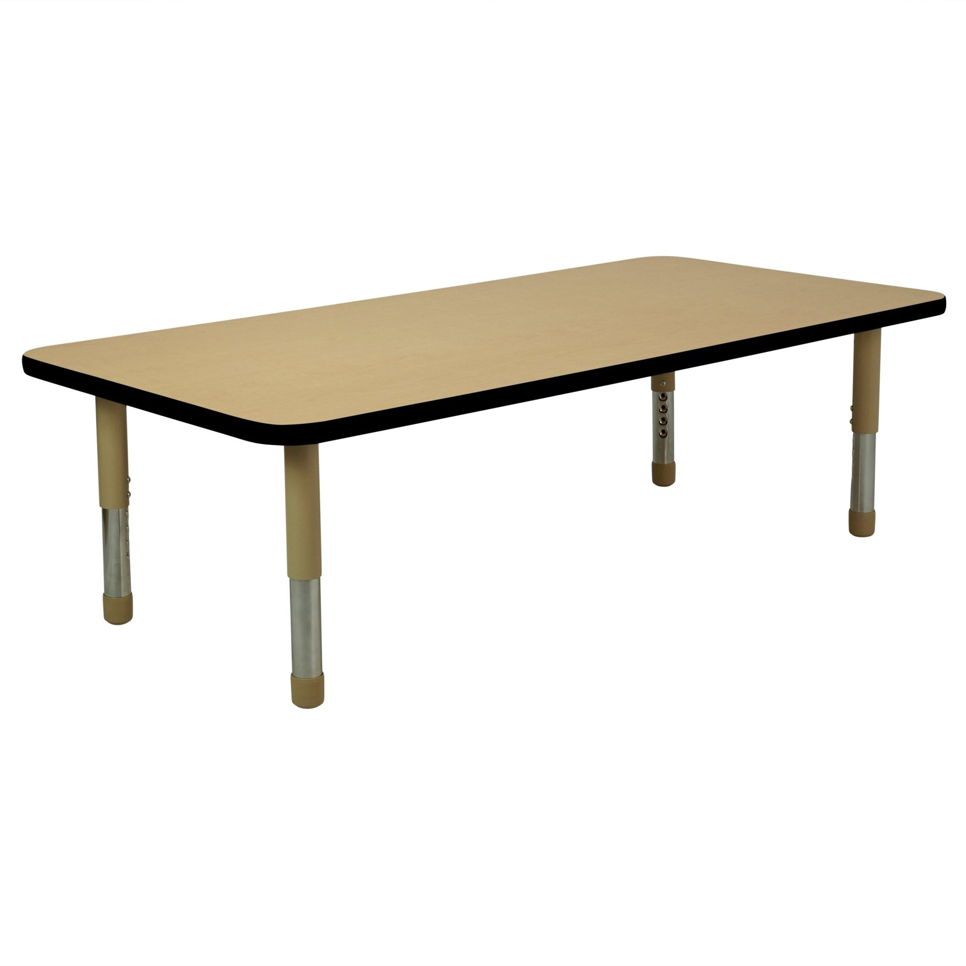 FDP 30" x 60" Rectangle T - Molding Activity Table with Adjustable Tiny Tot Legs (FDP - 14895 - XX) - SchoolOutlet